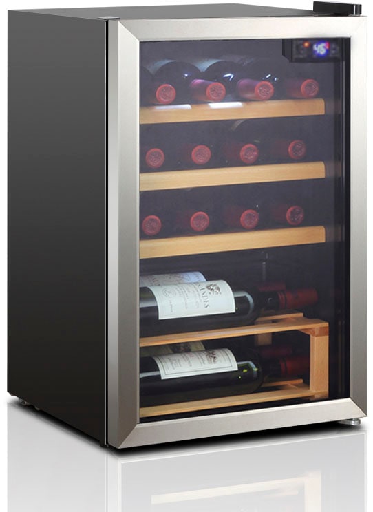 Hanseatic Weinkühlschrank »HWC20FCBH«, für 20 Standardflaschen á 075l mit 3  Jahren XXL Garantie