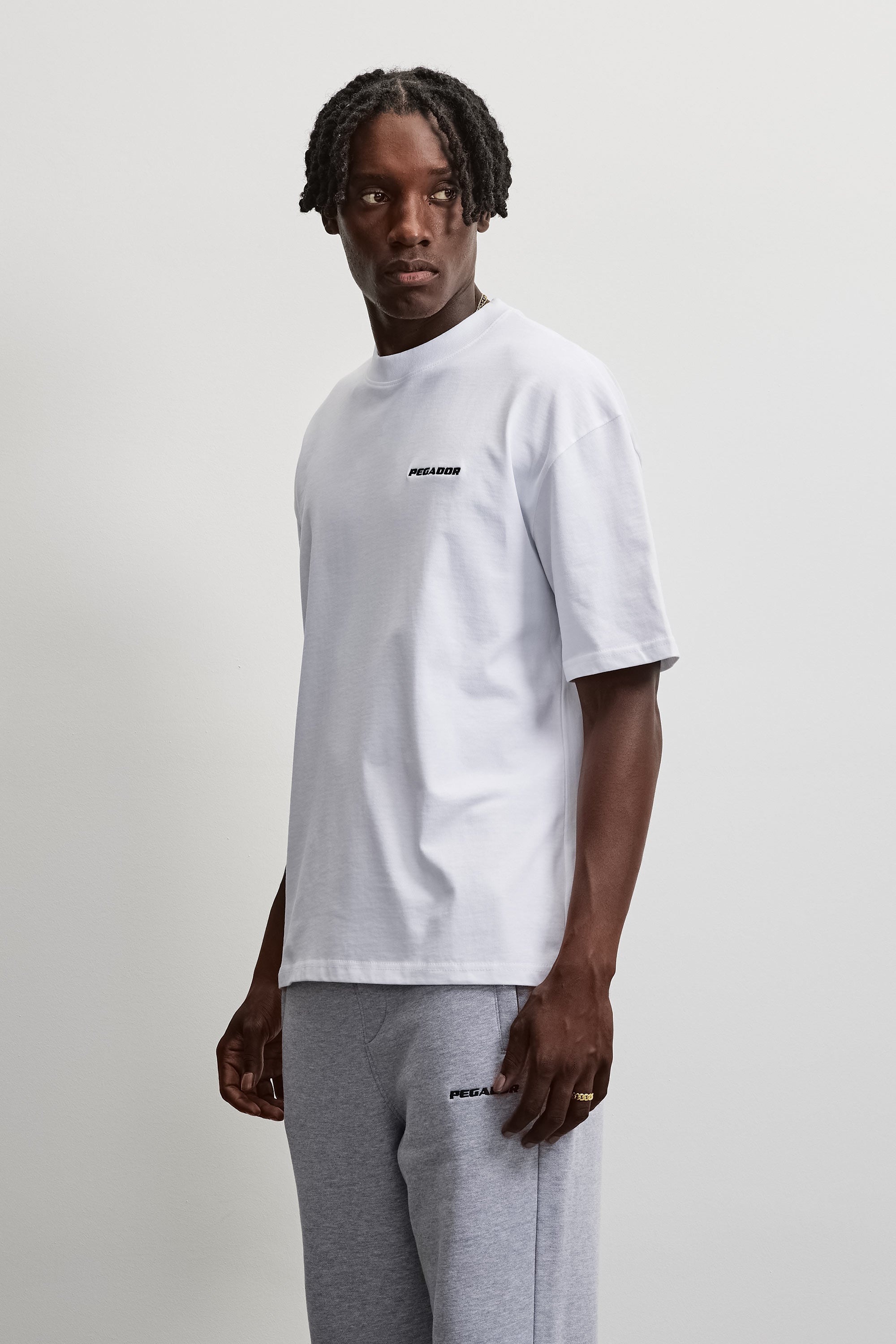 PEGADOR T-Shirt »LOGO OVERSIZED TEE« Baumwolle, oversize