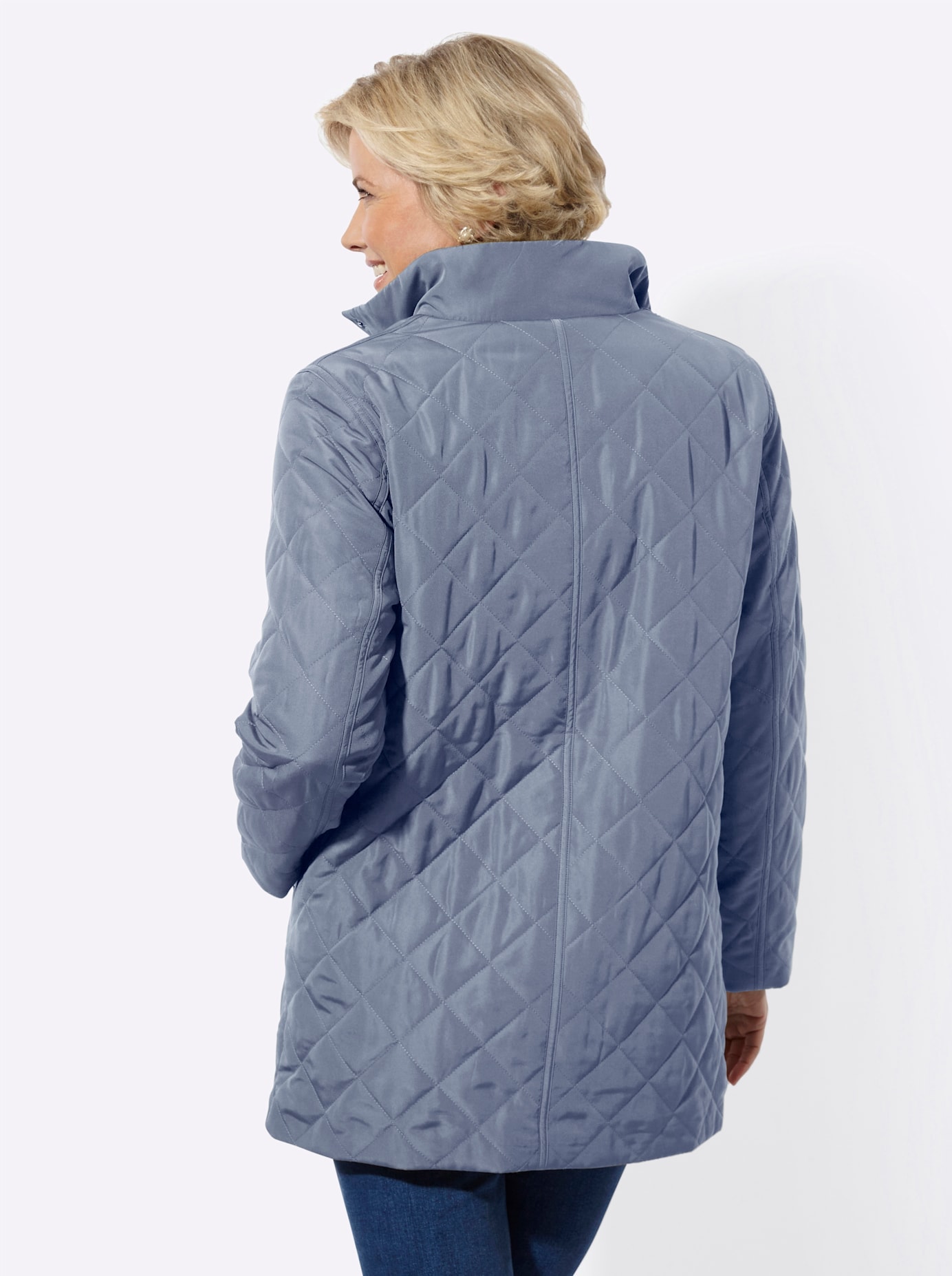 Classic Basics Steppjacke mit Kapuze