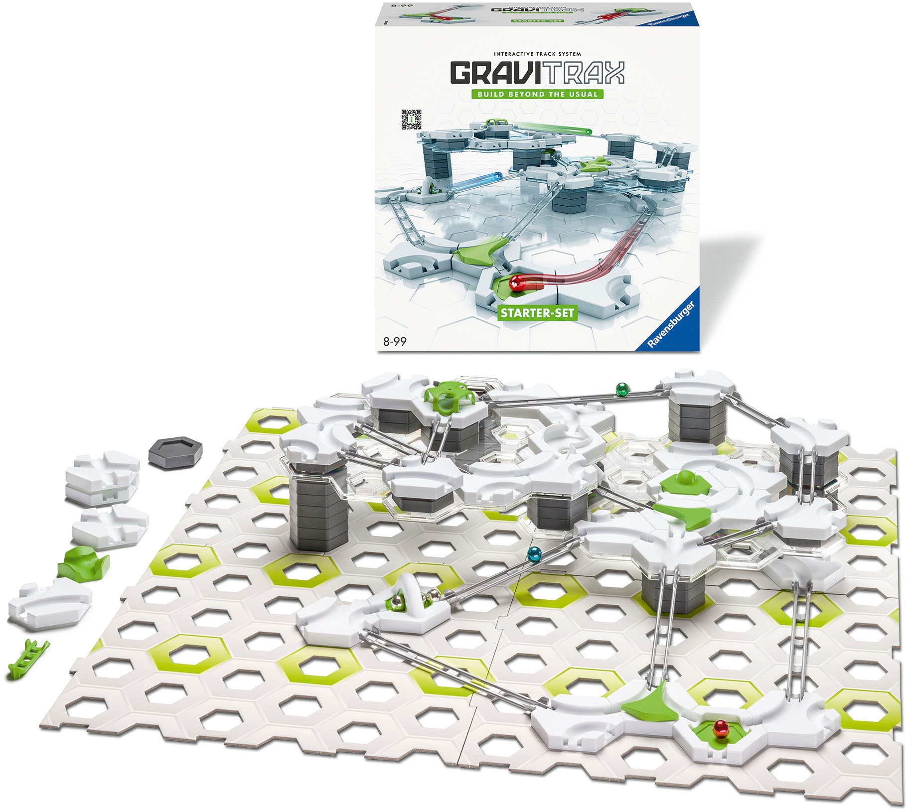 Ravensburger Kugelbahn-Bausatz »GraviTrax Starter-Set«, Made in Europe