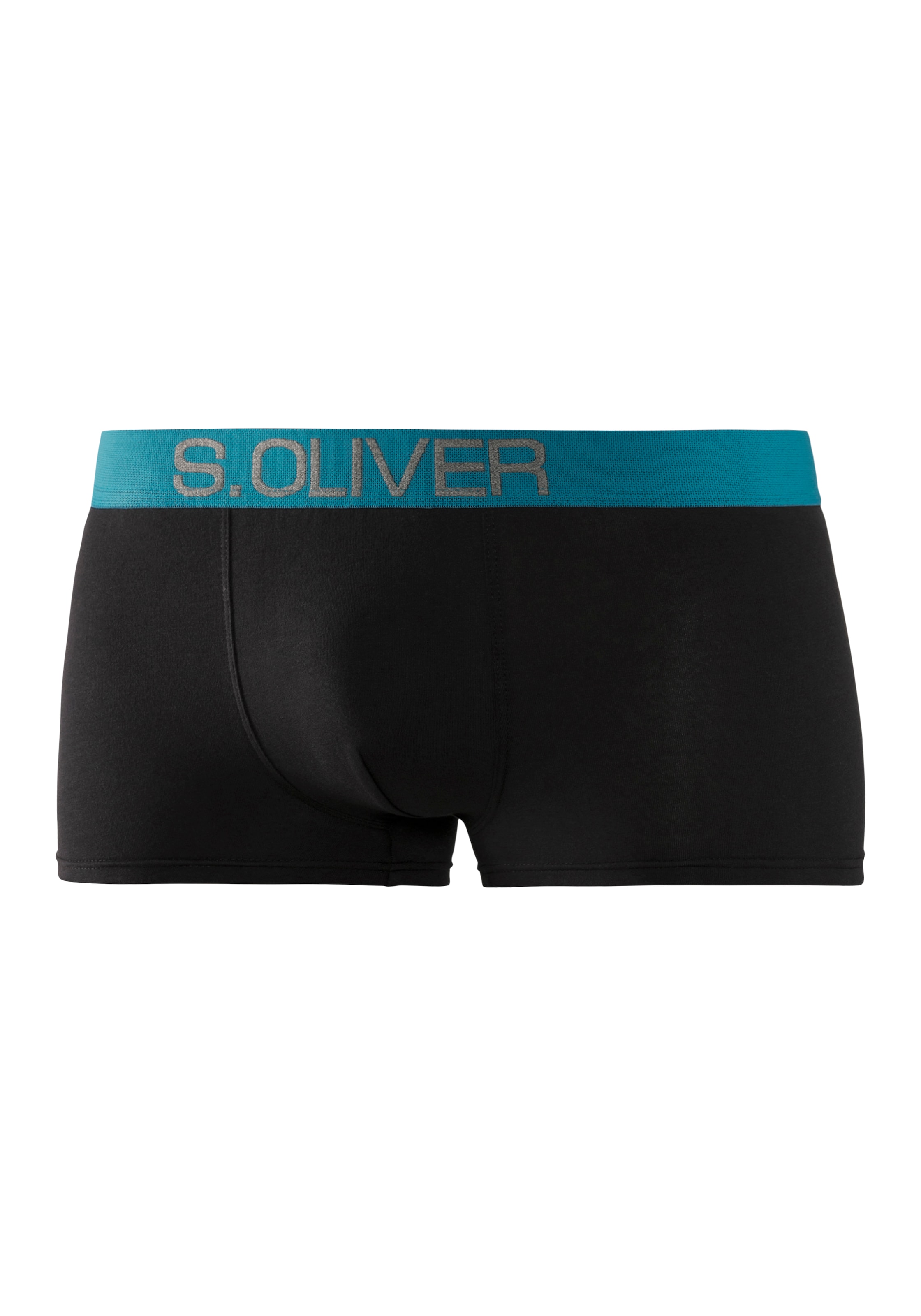 s.Oliver Hipster, (Packung, 4 St.), knapp sitzende Boxershorts für Herren aus Baumwoll-Mix