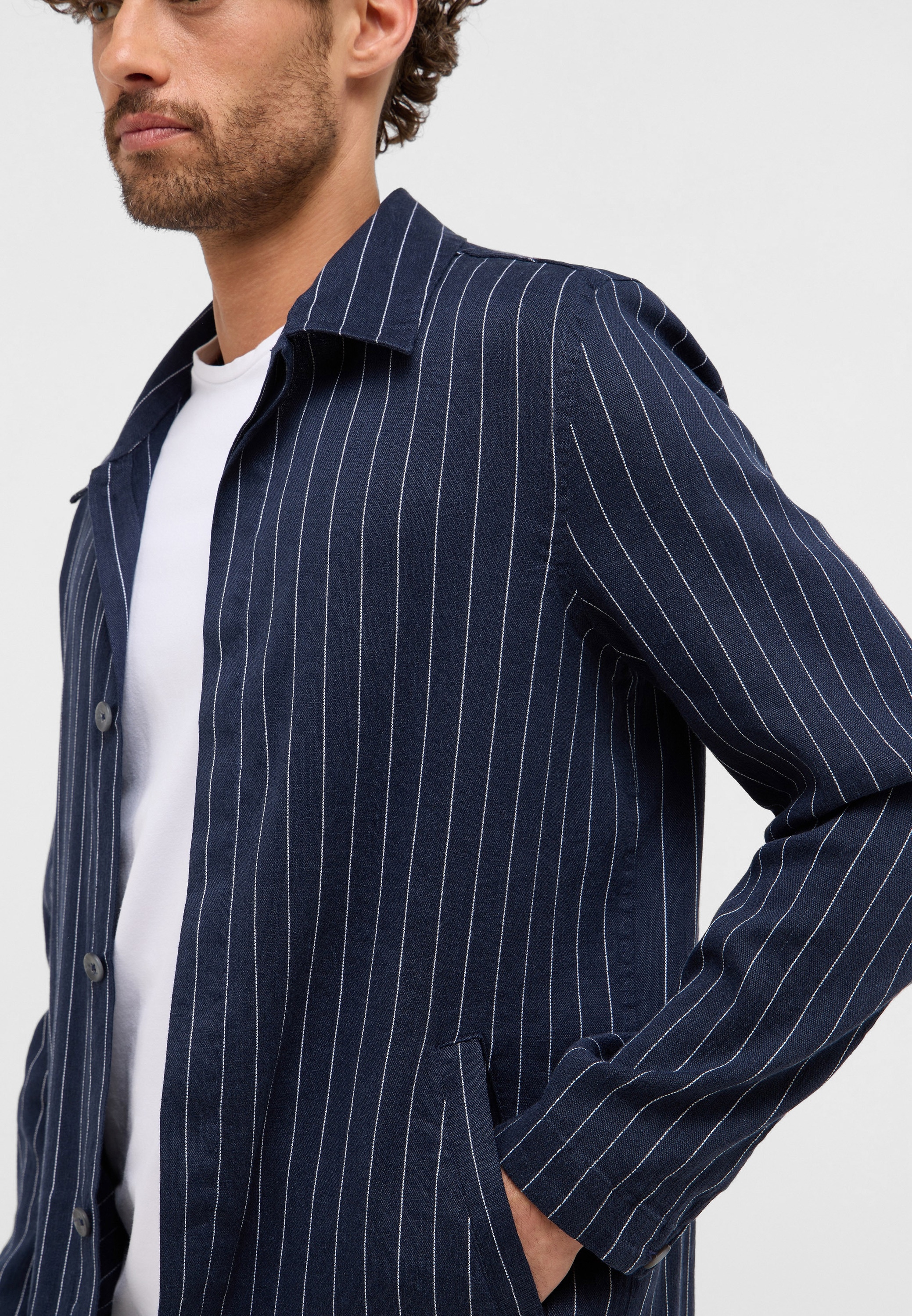 Eterna Langarmhemd »MODERN FIT«, EASY IRON (bügelleicht)