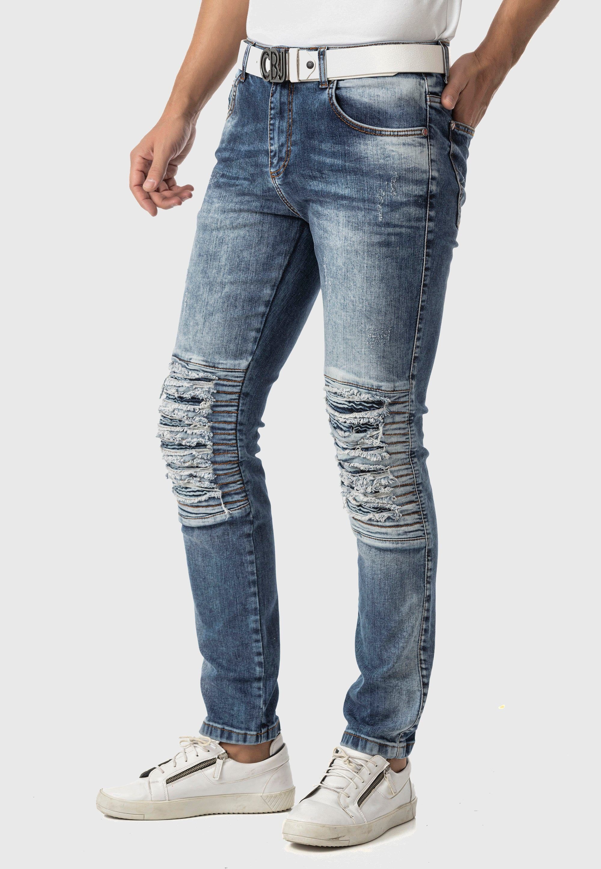 Cipo & Baxx 5-Pocket-Jeans »Cipo & Baxx Jeans« im Used-Look