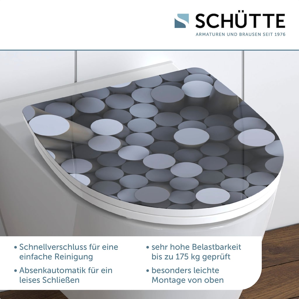 Schütte WC-Sitz »Round Dips«