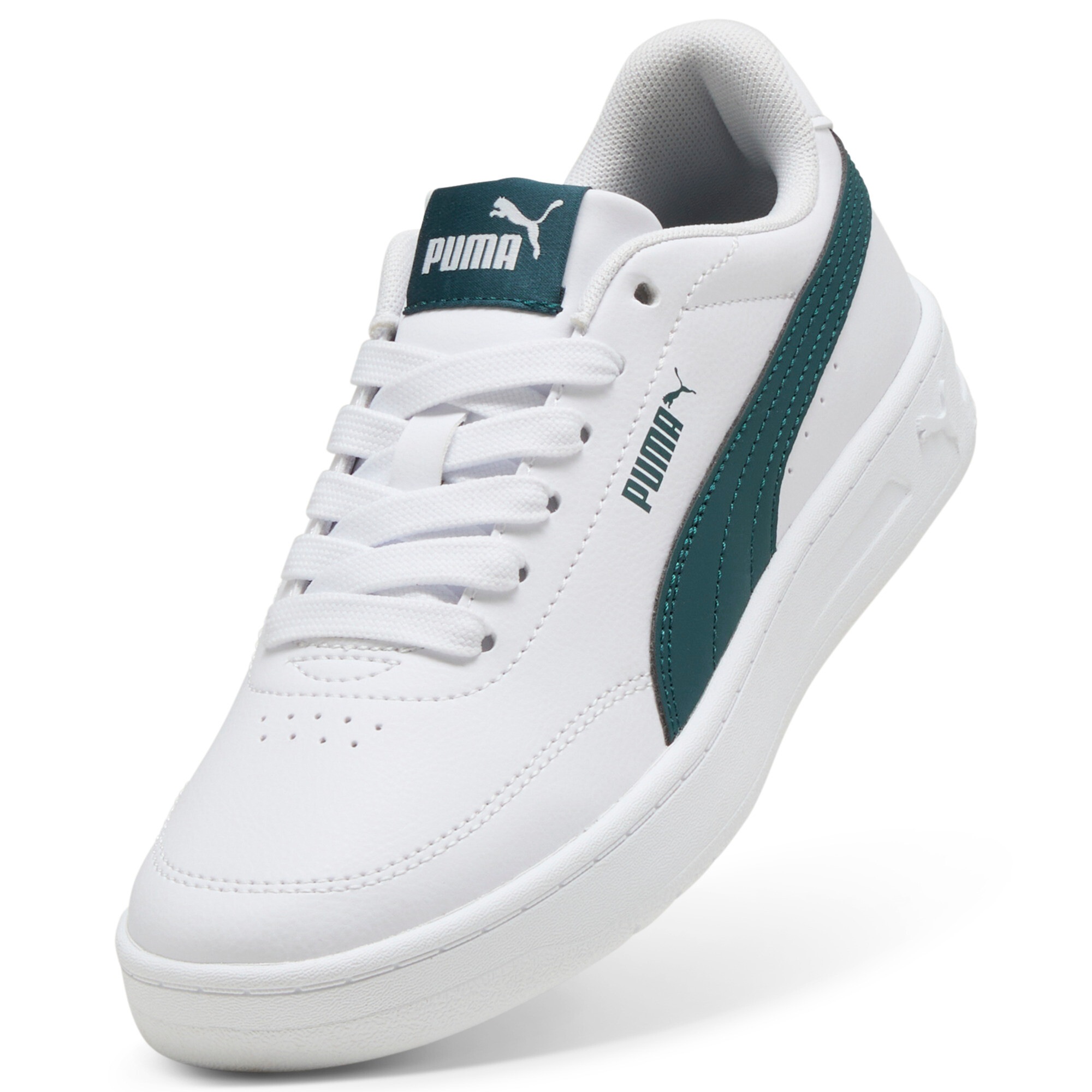 PUMA Sneaker »COURT CLASSIC CLEAN JR«  für Streetwear und Sportmode, angenehmes Tragegefühl