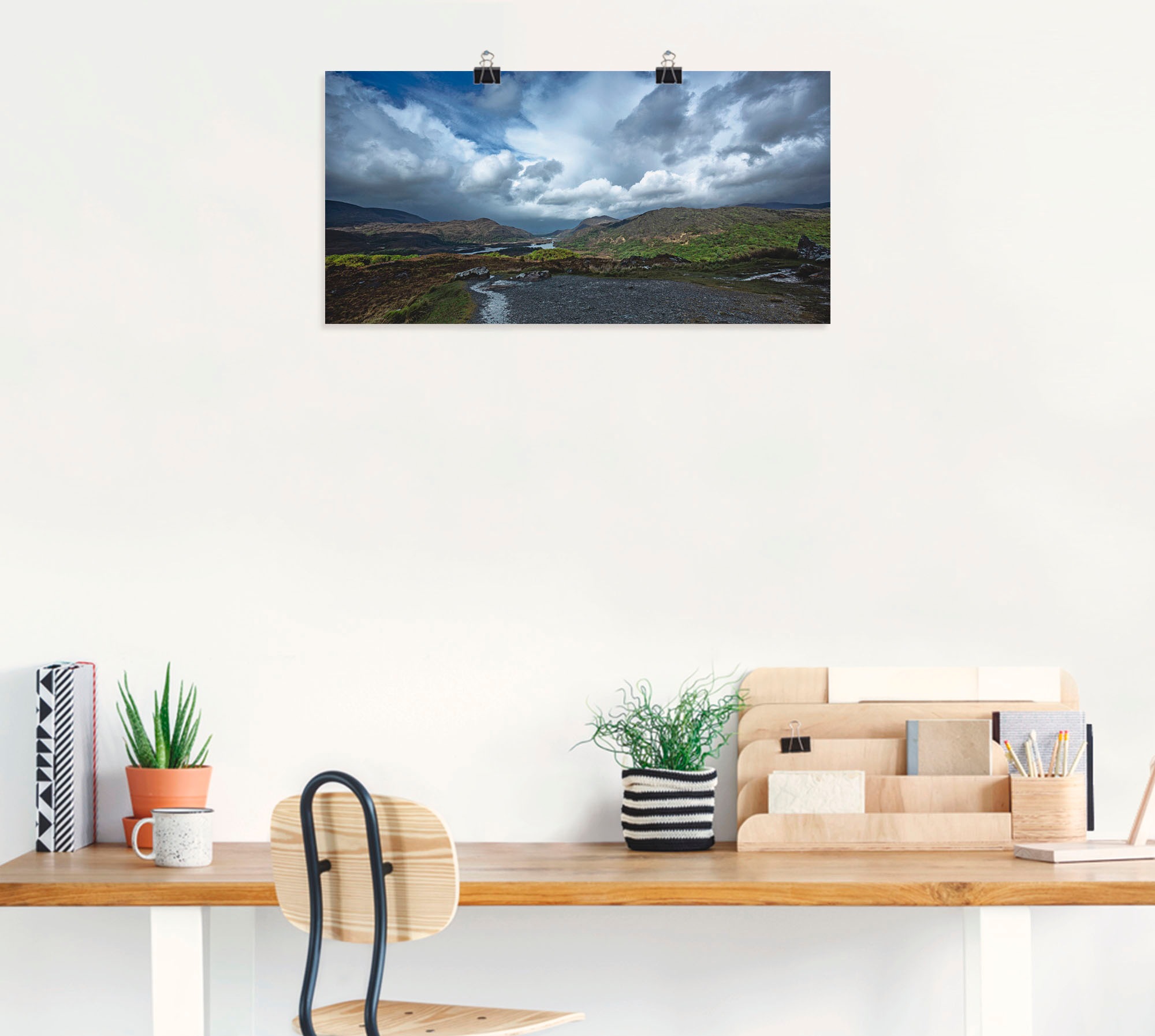 Artland Poster »Irland - Natur pur«, Europa, (1 St.), als Leinwandbild, Wandaufkleber oder Poster in versch. Größen