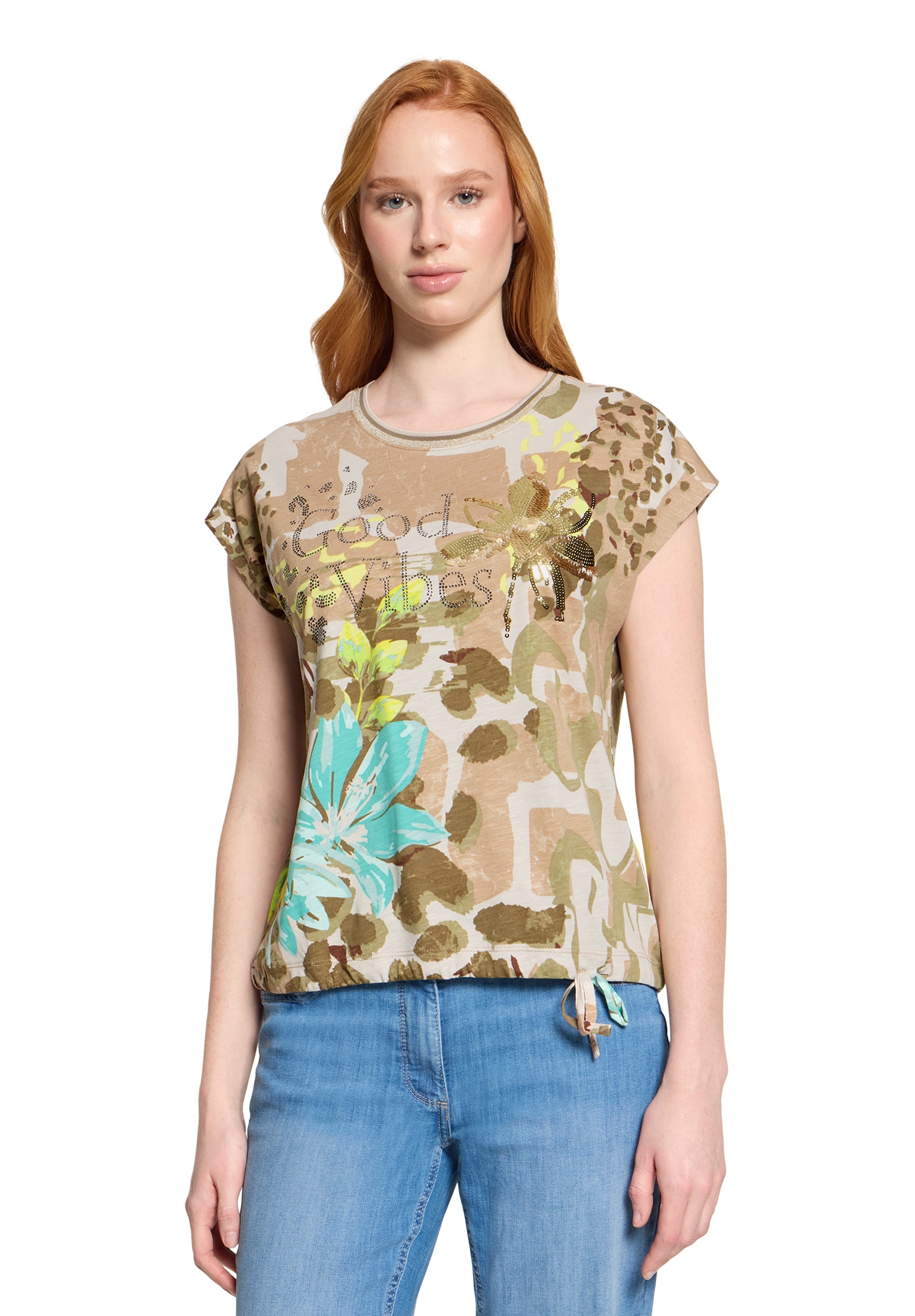 Betty Barclay Print-Shirt »Printshirt mit Tunnelzug«