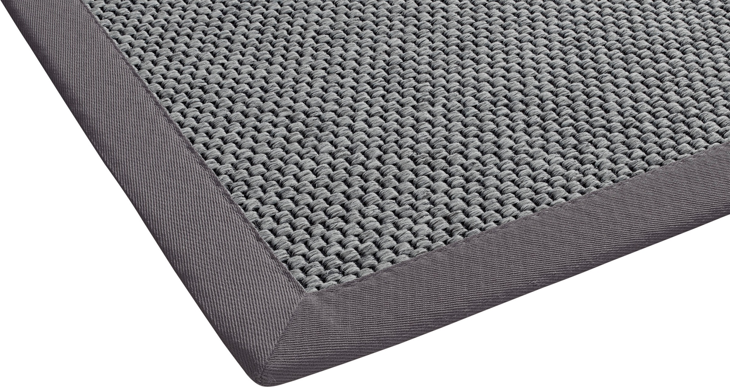 Dekowe Teppich »Naturana Panama«, rechteckig, 8 mm Höhe, Flachgewebe, meliert, Sisal-Optik, mit Bordüre, Wohnzimmer