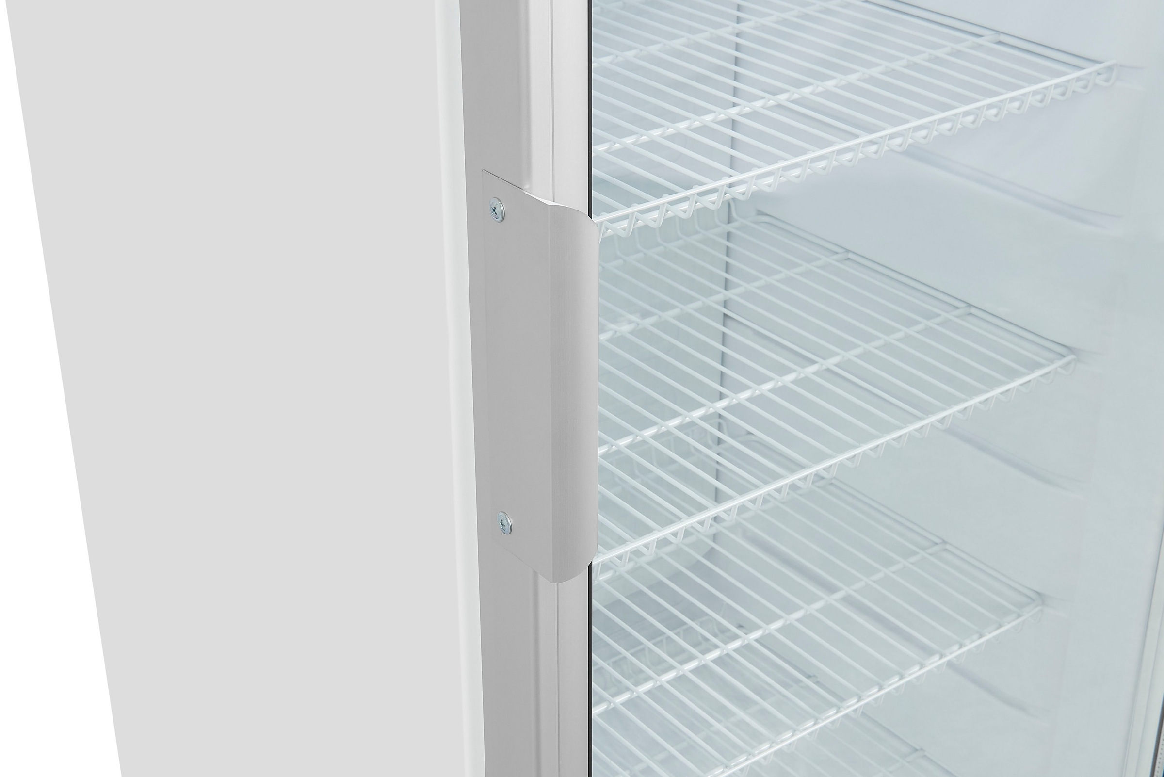 exquisit Getränkekühlschrank »GKS350-1-GT-280D weiss«, 320 L Volumen, Getränkekühlschrank mit Glastür, LED