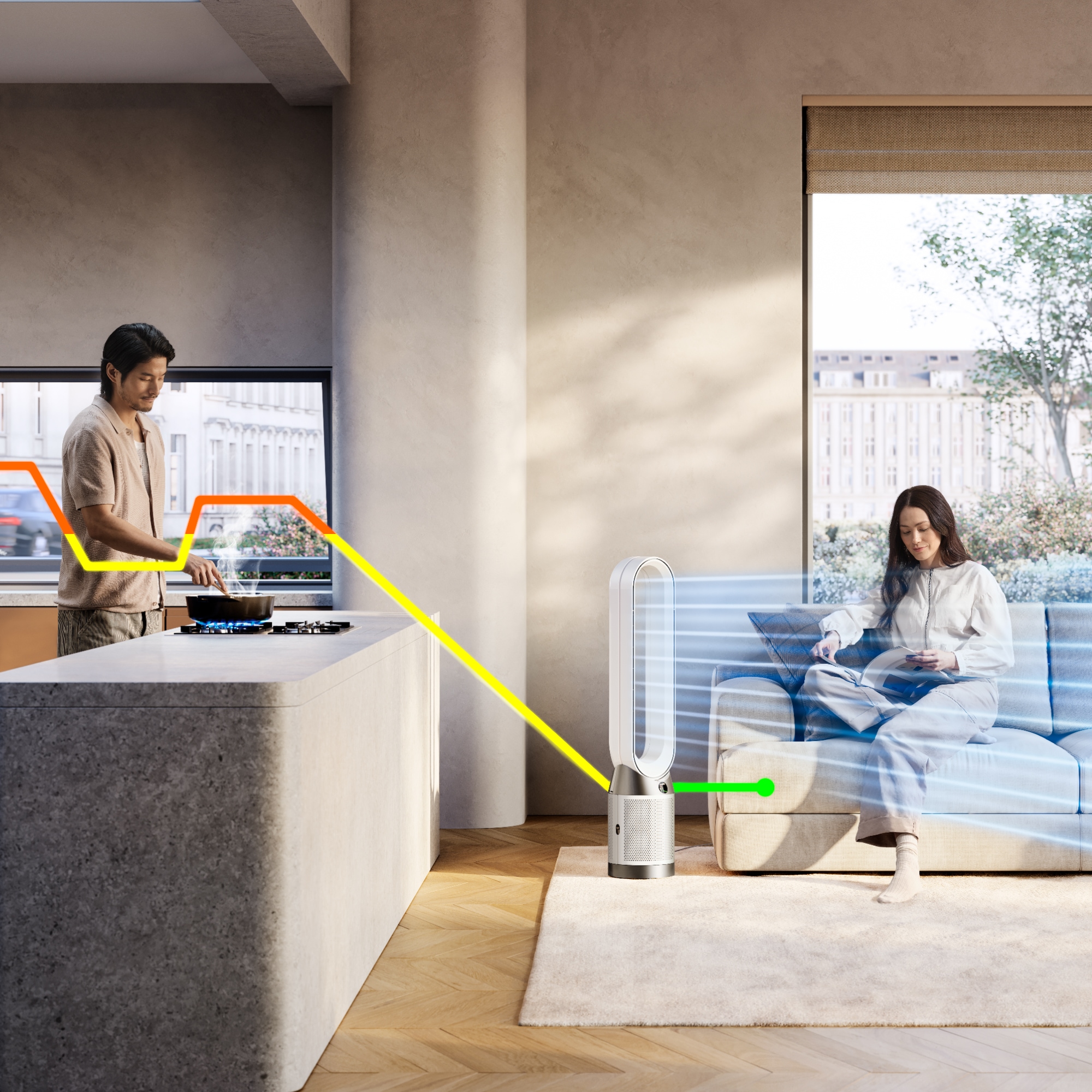 DYSON Luftreiniger »Dyson Purifier Cool™ PC1, mit Fernbedienung«