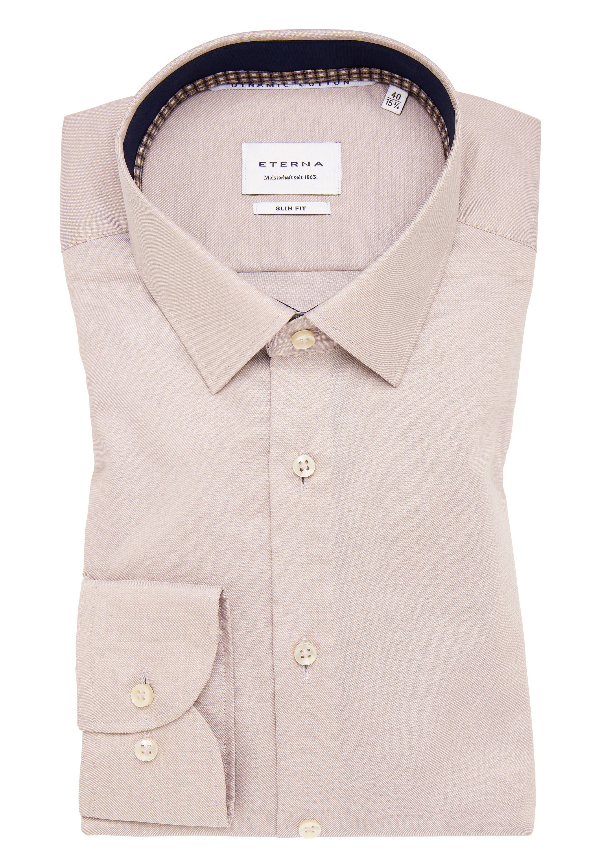Eterna Langarmhemd »SLIM FIT« NON IRON (bügelfrei)