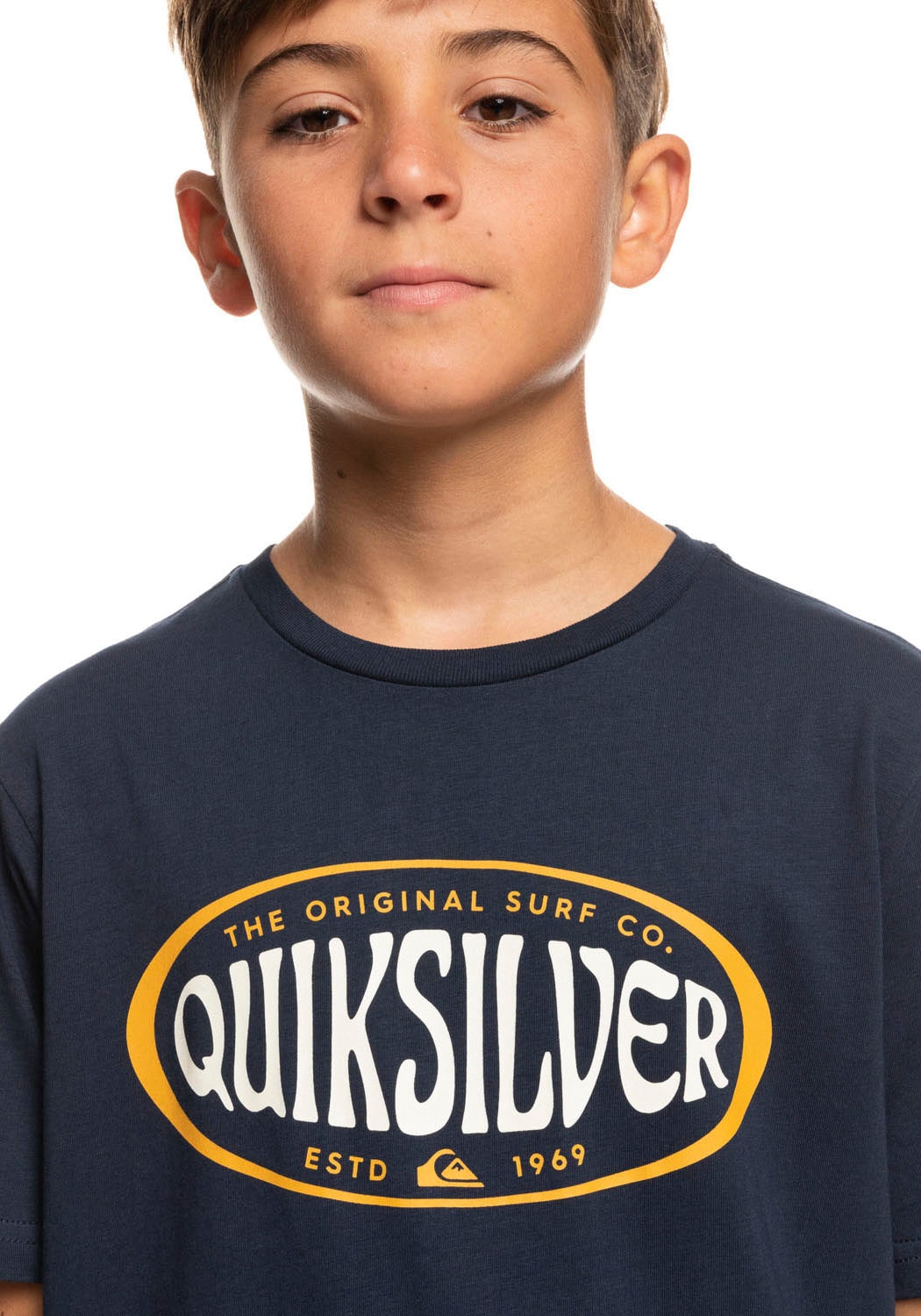 T-Shirt bei Quiksilver »Jungen Logodruck« mit