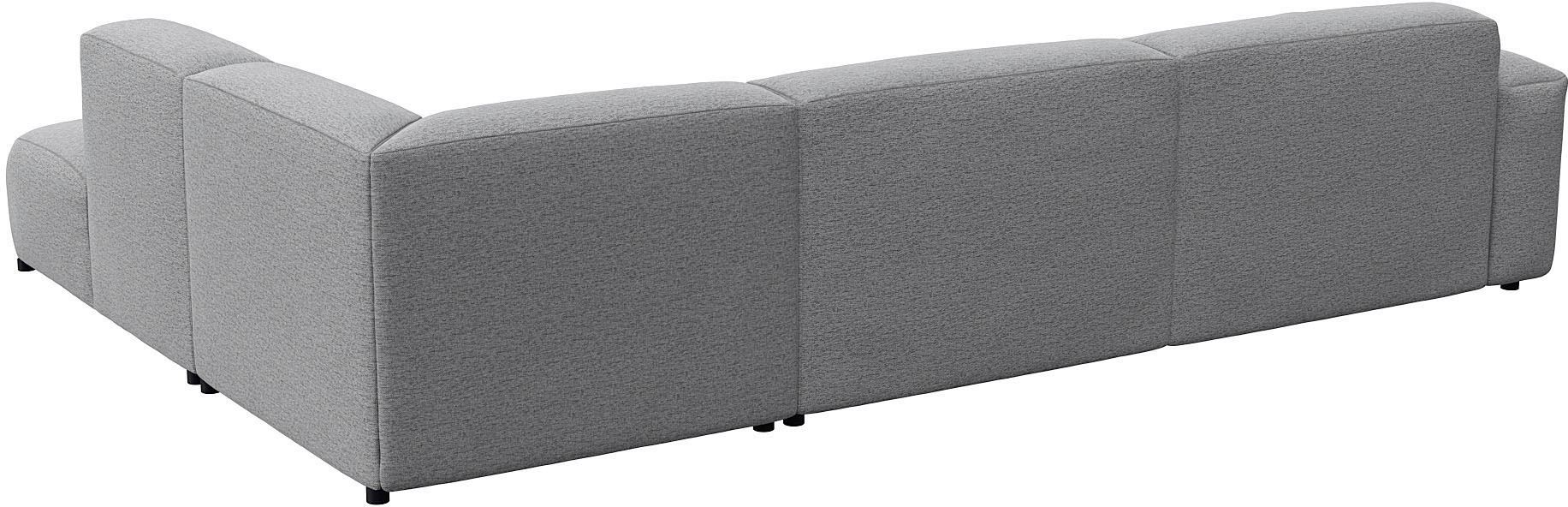 FLEXLUX Ecksofa »Lucera, super bequem durch hochwertigen Sitzaufbau mit Kaltschaum«, modern & anschmiegsam, L-Form, Designsofa