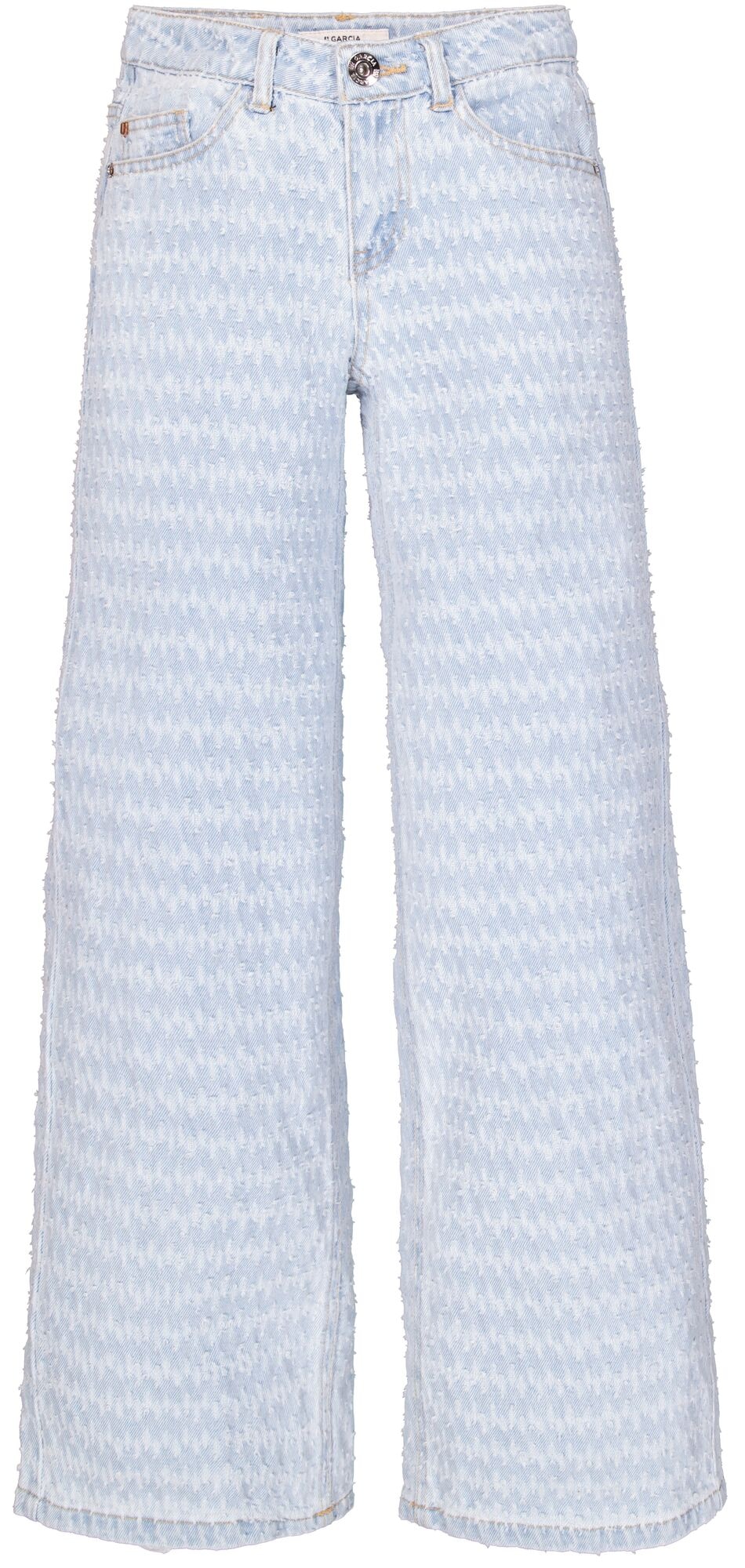 Garcia Weite Jeans, mit Strukturmuster