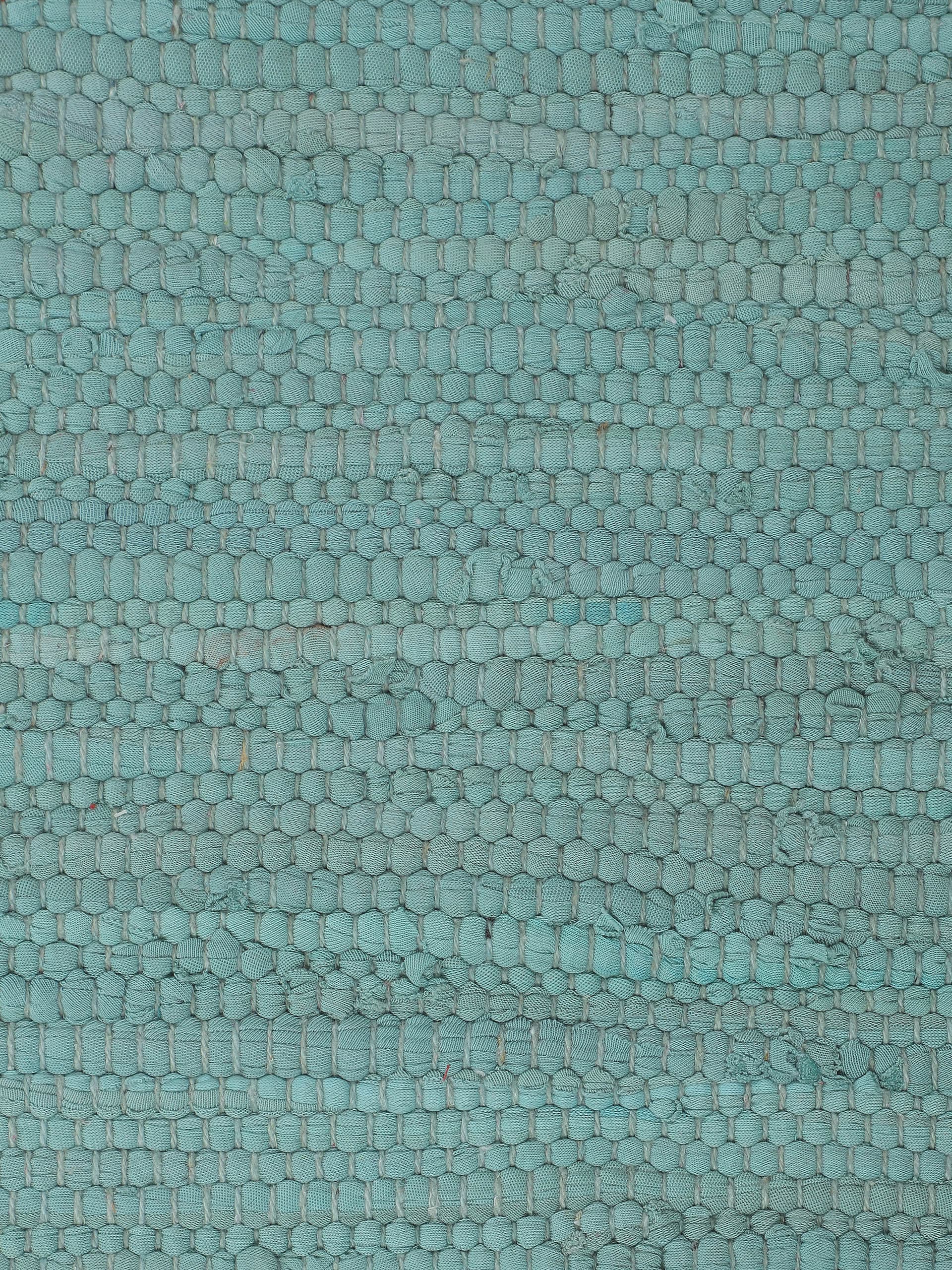 carpetfine Teppich »Kelim Chindi uni, auch als Läufer«, rechteckig, 5 mm Höhe, Wendeteppich, reine Baumwolle, handgewebt, Uni-Farben, mit Fransen