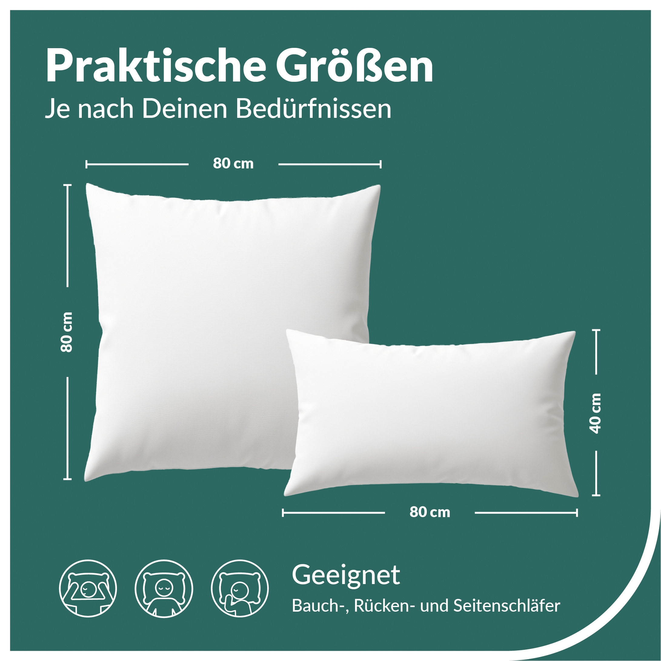 fan Naturfaserkissen »Gobi, Kopfkissen in 40x80 & 80x80 cm, Made in Germany« Füllung: 97Wolle3sonstigeFasern 1 Stk. tlg. Kissenbezug aus Baumwolle mit Kamelhaar versteppt, Füllung aus Wolle