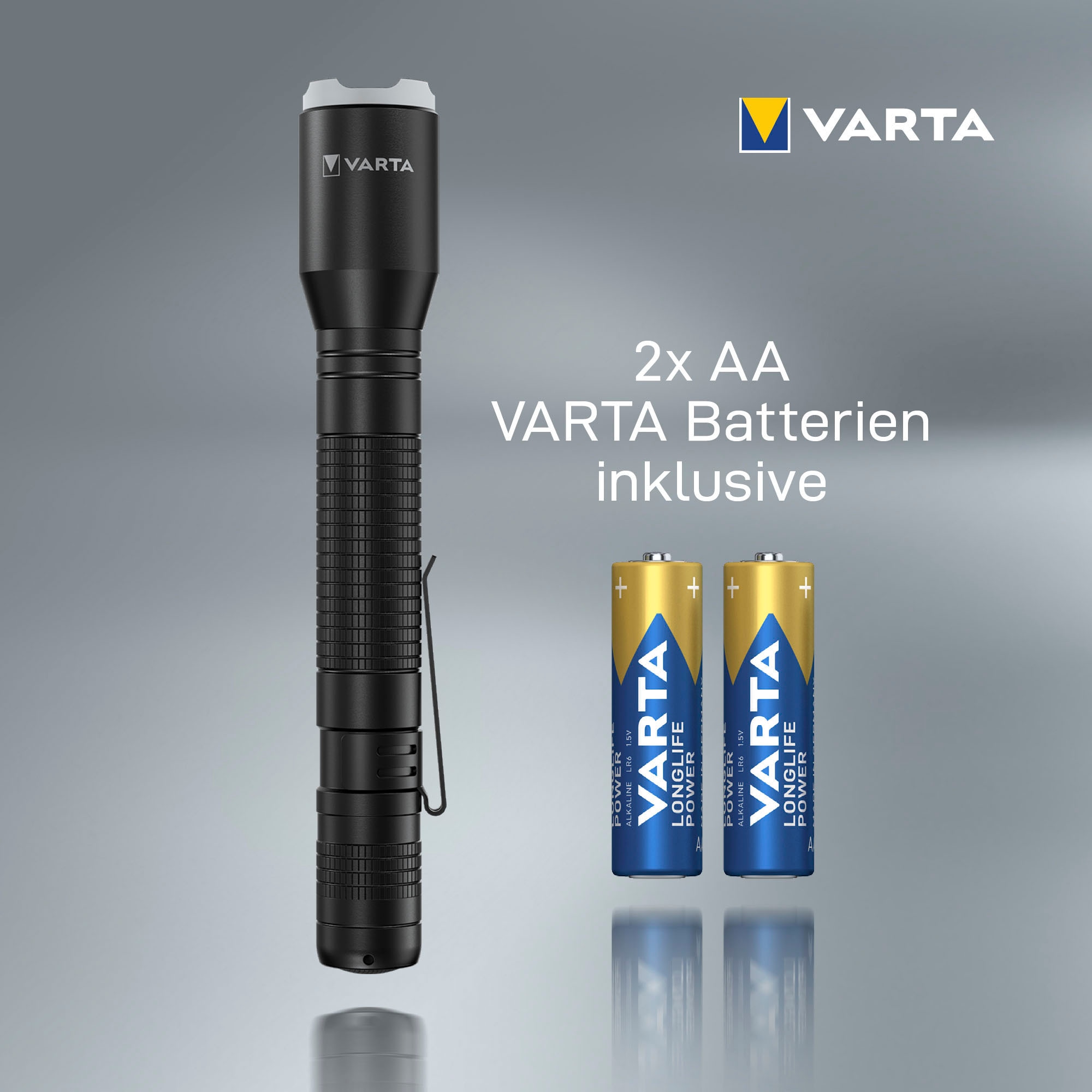 VARTA Taschenlampe »Aluminium Light F20 Pro«, (1 St.)