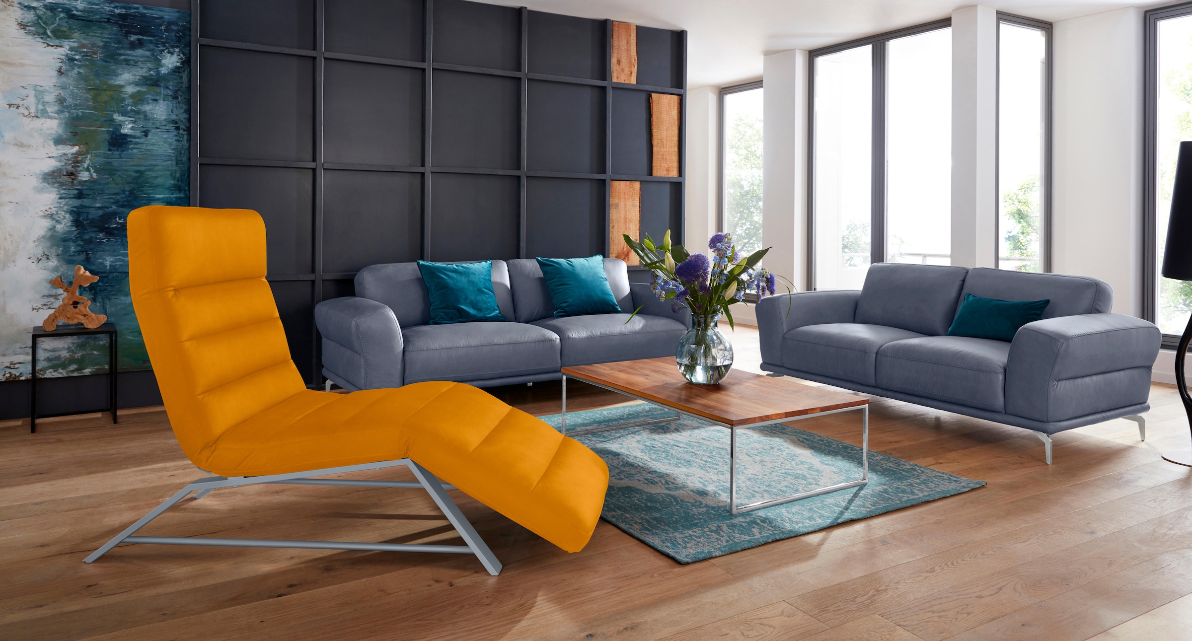 W.SCHILLIG Relaxliege »daily dreams«, Funktionsliege wahlweise mit Motor, Gestell matt, Breite 65 cm