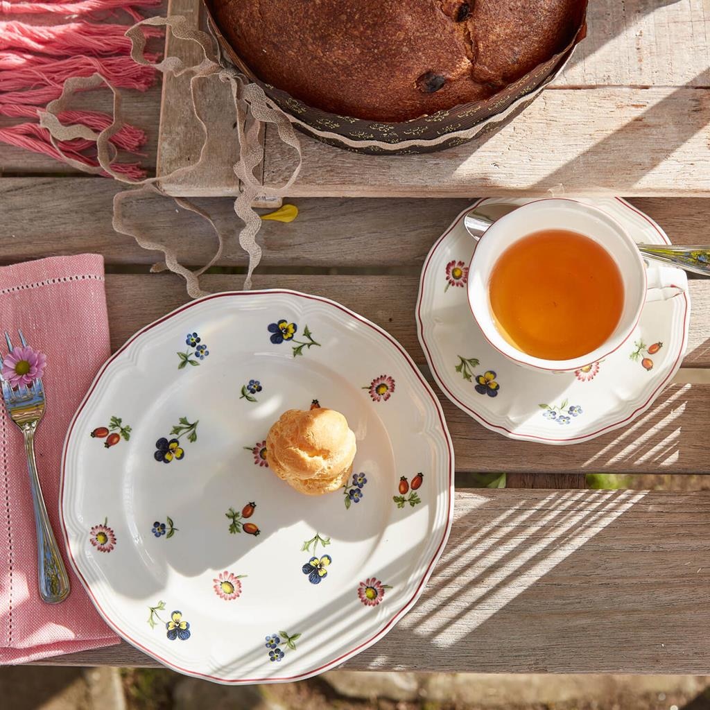 Villeroy & Boch Geschirr-Set »Kaffeeservice Petite Fleur 20er Set bunt« Spülmaschinenfest, Mikrowellensicher