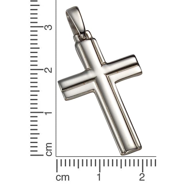 Firetti Kettenanhänger »Kreuz, rhodinierte und glänzende Optik« bequem  bestellen