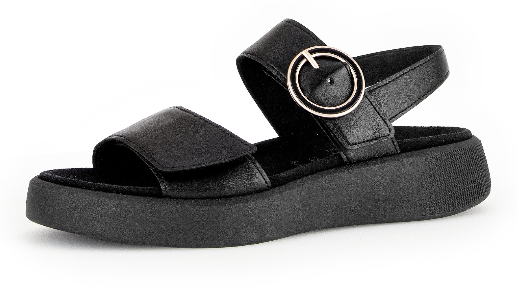 Gabor Keilsandalette »FLORENZ«  , Plateau, Sommerschuh, Riemchensandale, Komfortschuh in Weite (=weit)