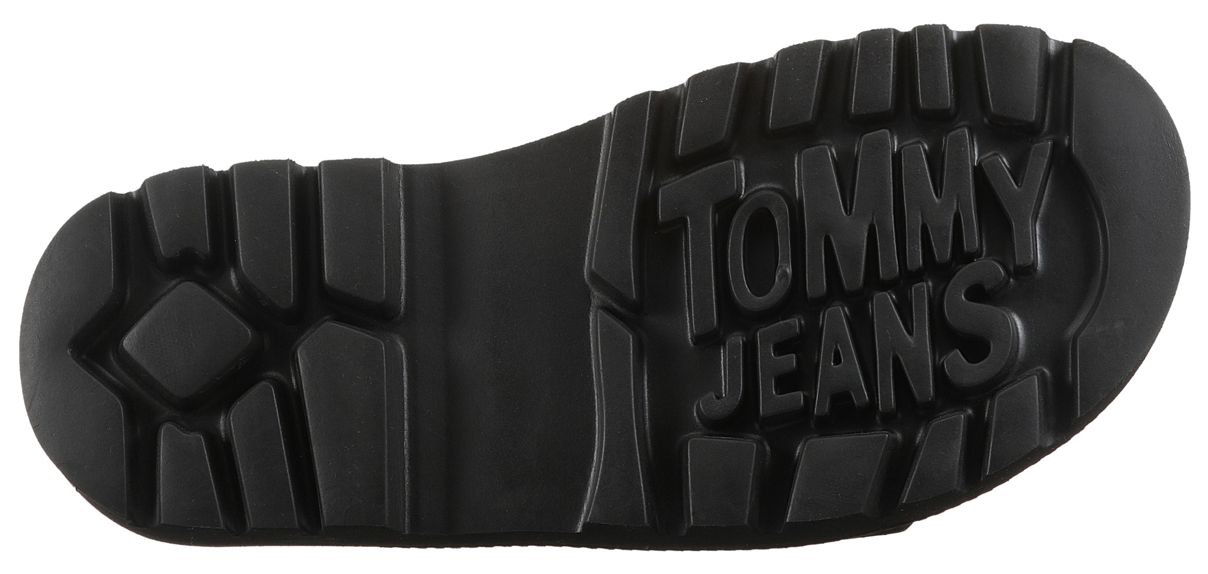 Tommy Jeans Pantolette »TJW DOUBLE STRAP SANDAL«, Plateau, Sommerschuh, Schlüpfschuh mit zwei verstellbaren Schnallen