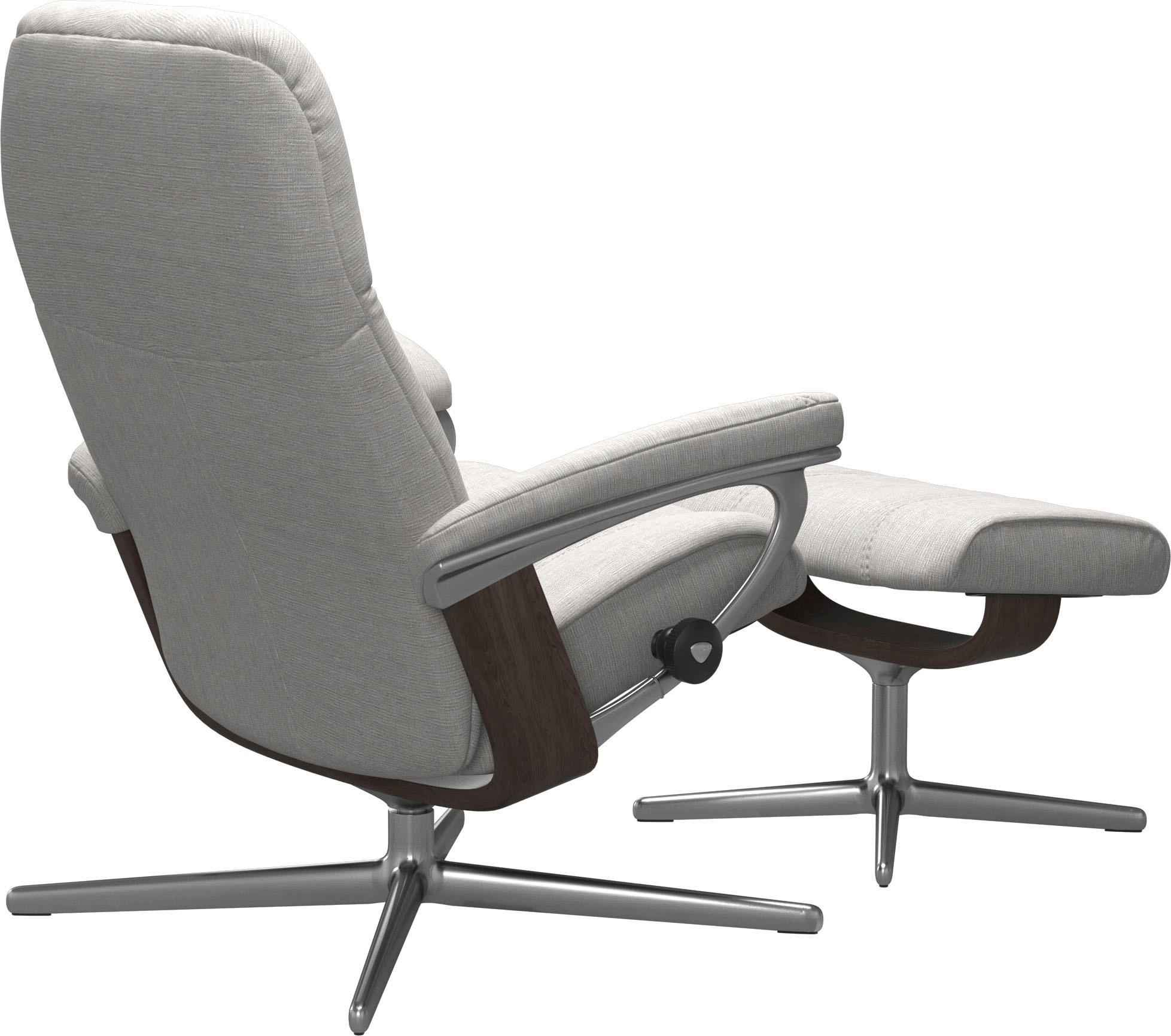 Stressless® Fußhocker »Consul«, mit Cross Base, Größe S, M & L, Holzakzent Wenge