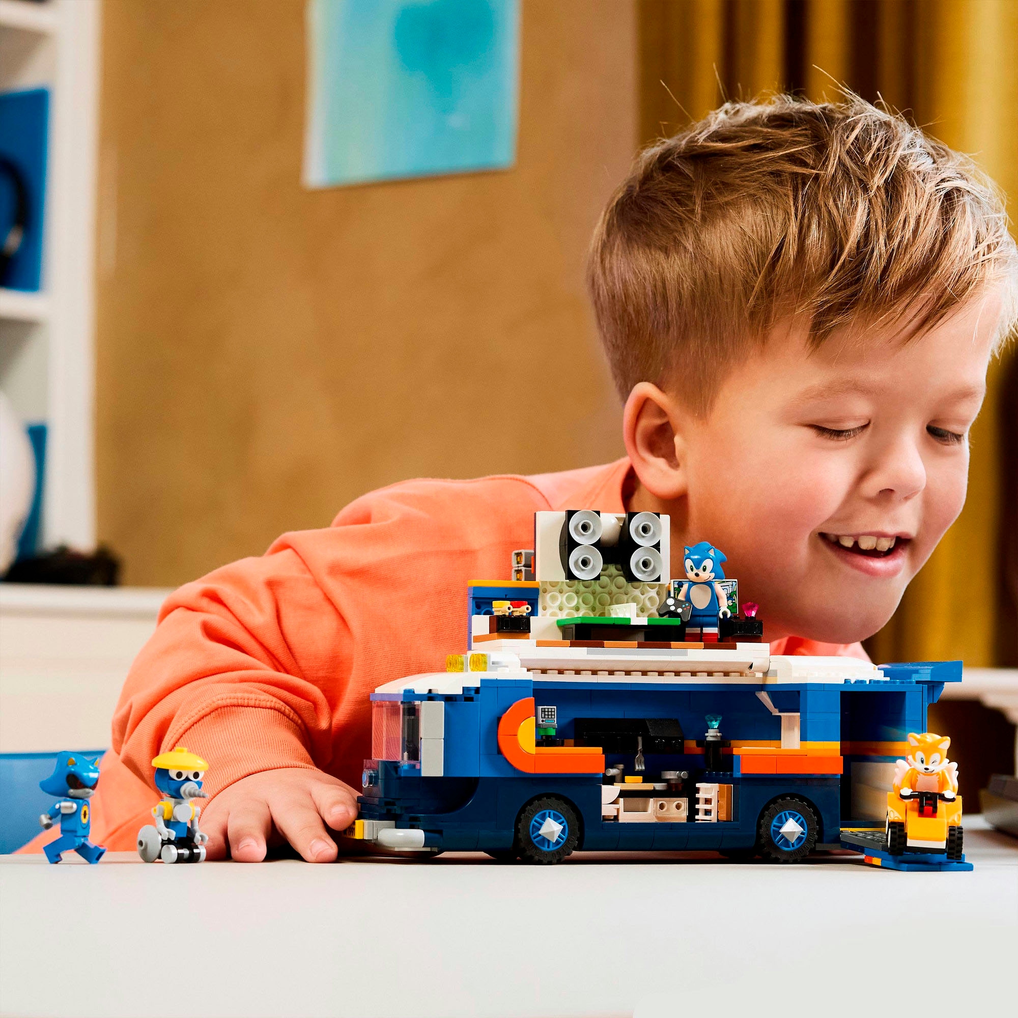 LEGO® Konstruktionsspielsteine »Team Sonics Kommando-Truck (77006), LEGO Sonic« Made in Europe