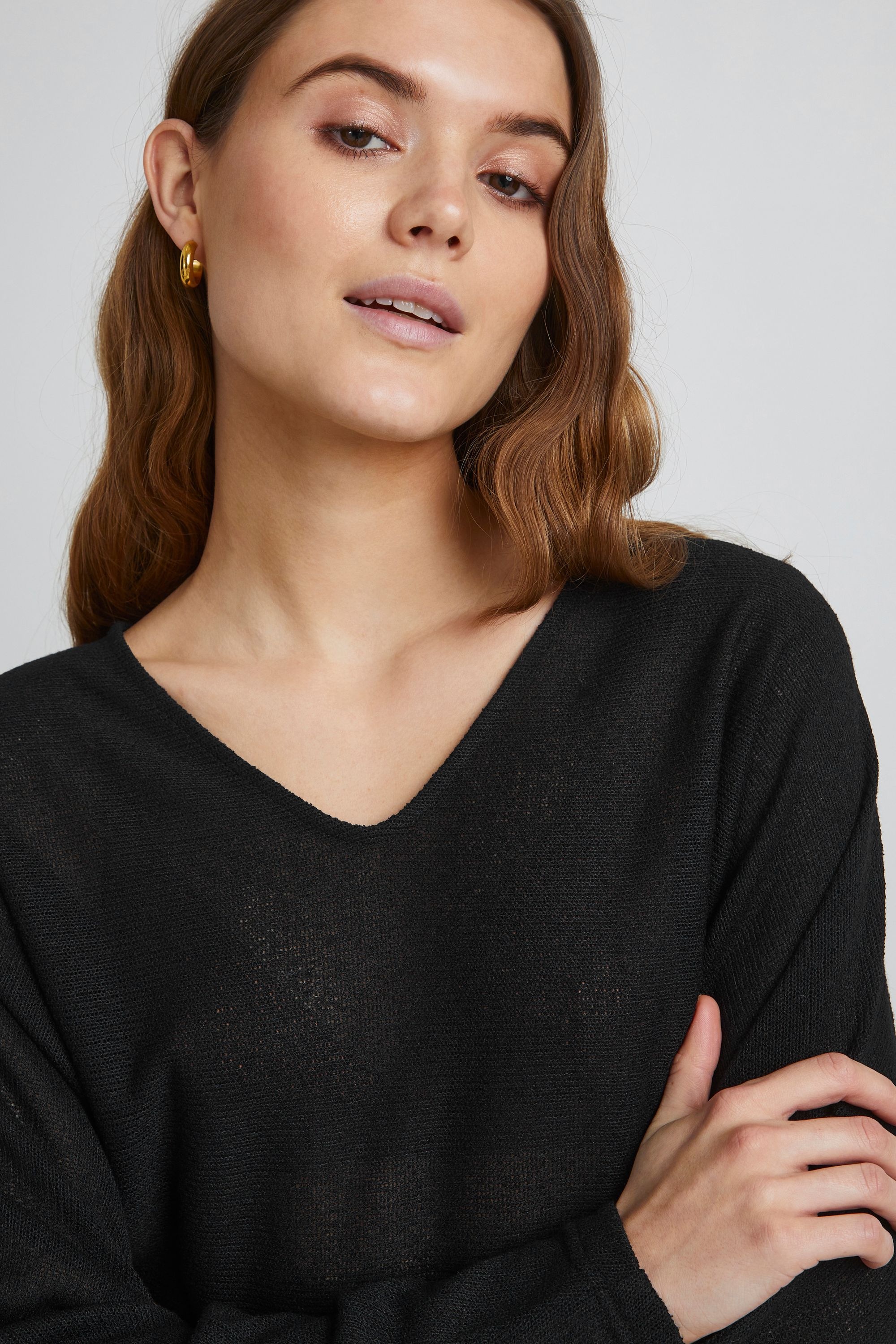 b.young Strickfleece-Pullover »Strickpullover BYSif«
