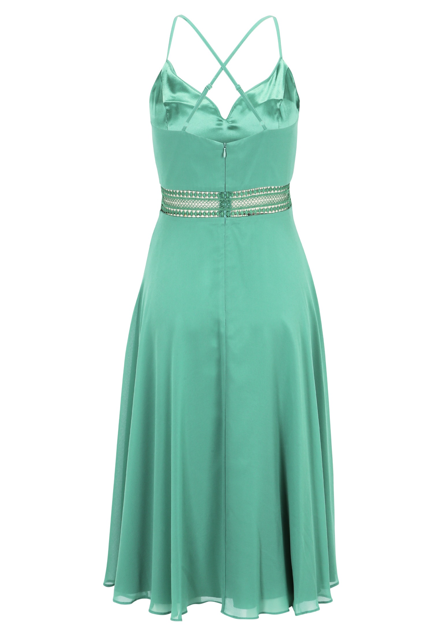 Vera Mont Cocktailkleid »Cocktailkleid mit Wasserfallausschnitt«