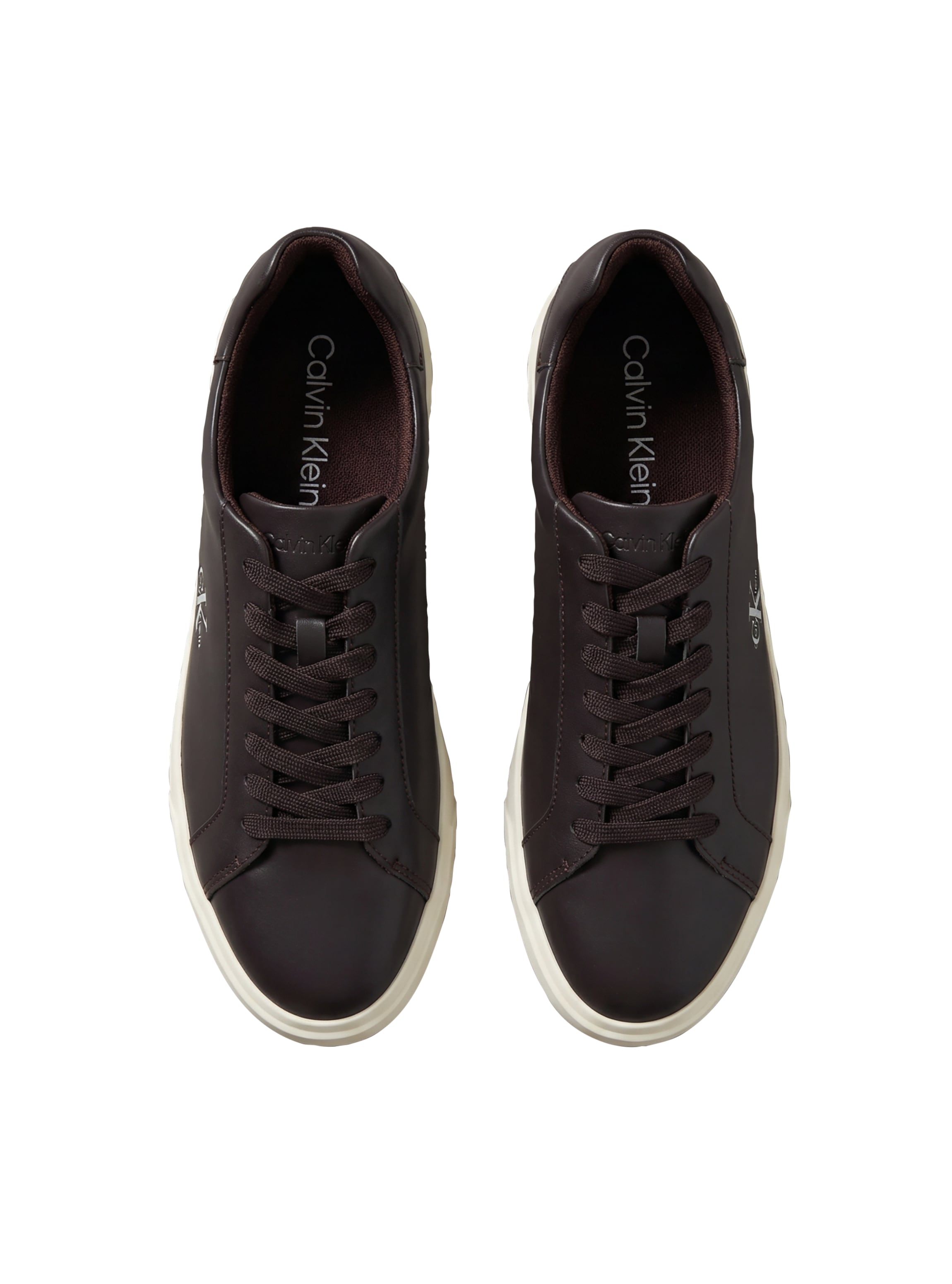 Calvin Klein Sneaker »LOW PROF CUPSOLE LTH«  Schnürschuh, Halbschuh mit Schaftrandpolsterung