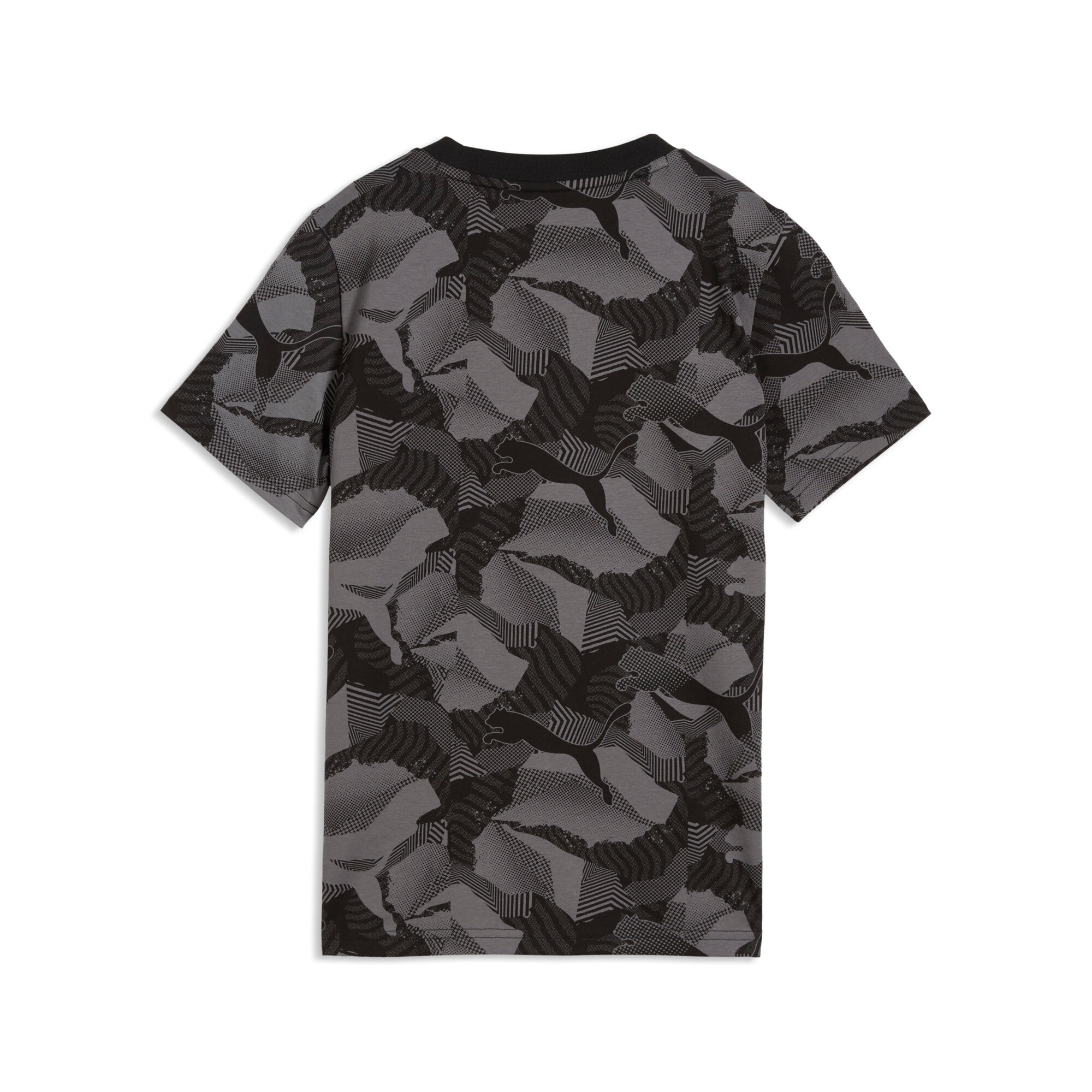 PUMA T-Shirt »ESS LOGO LAB STORY 2 AOP TEE B« Regular Fit, Rundhalsausschnitt, für Jugendliche