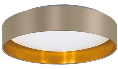 EGLO LED Deckenleuchte »Maserlo«, LED-Modul, 1 St., Warmweiß, Stofflampe Ø38 x H9 cm,... kaufen