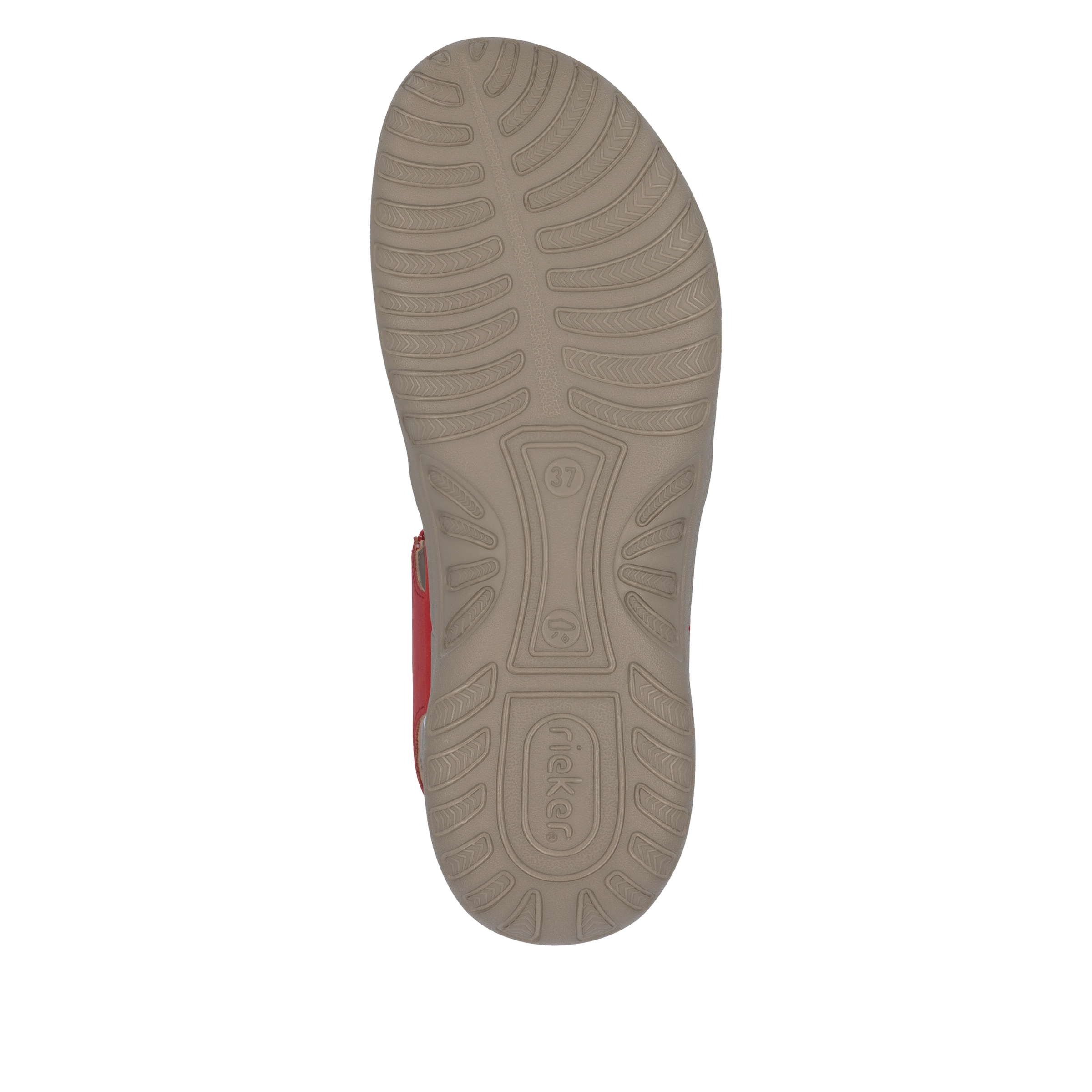 Rieker Riemchensandale  Sommerschuh, Sandalette, Keilabsatz, mit Gummizügen