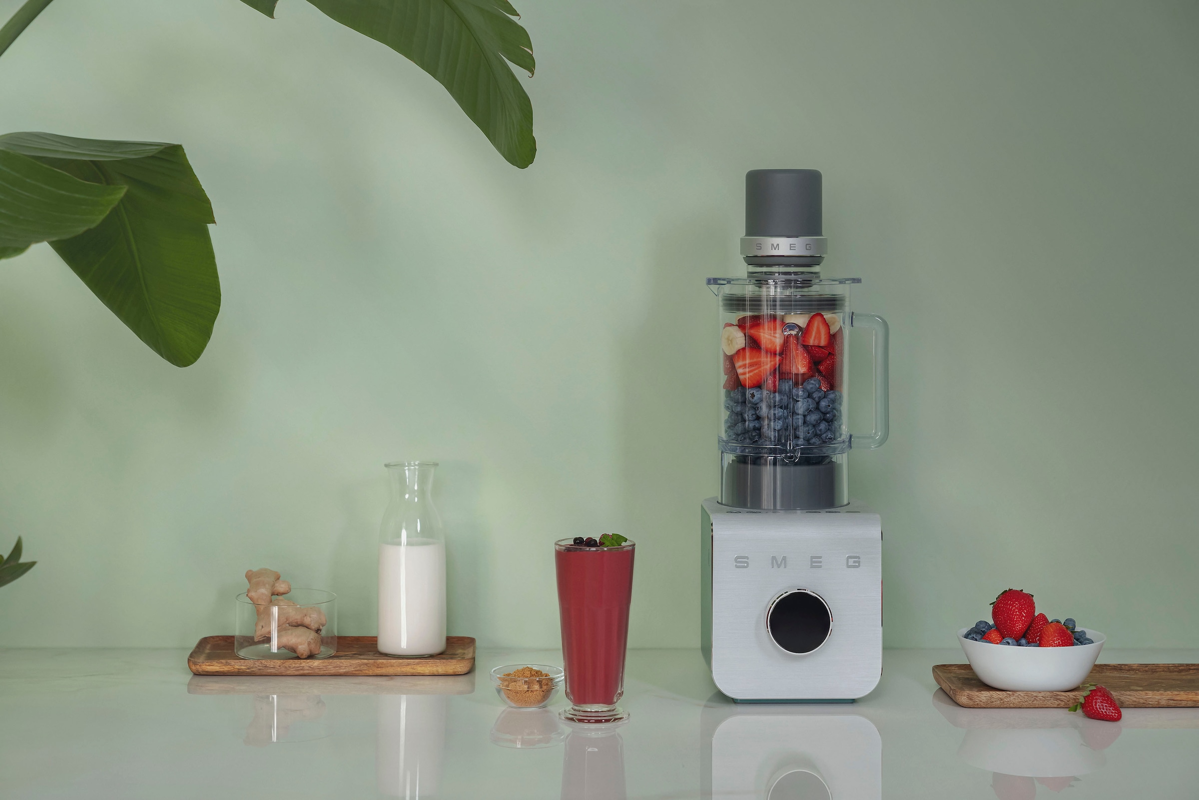 Smeg Standmixer »BLC02EGMEU«, 1400 W, mit Vakuumpumpe