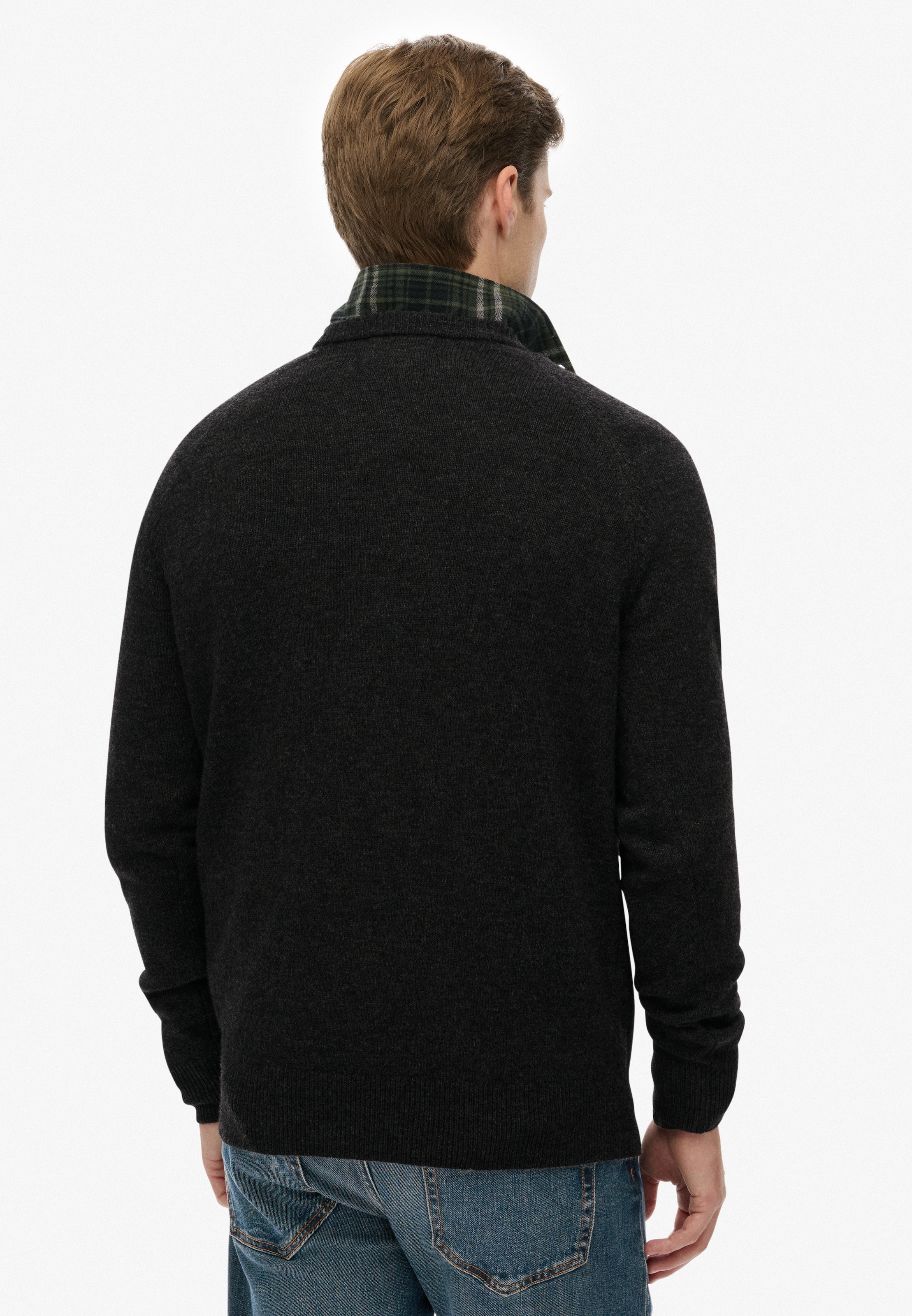 Superdry Strickpullover »WOOL BLEND JUMPER«