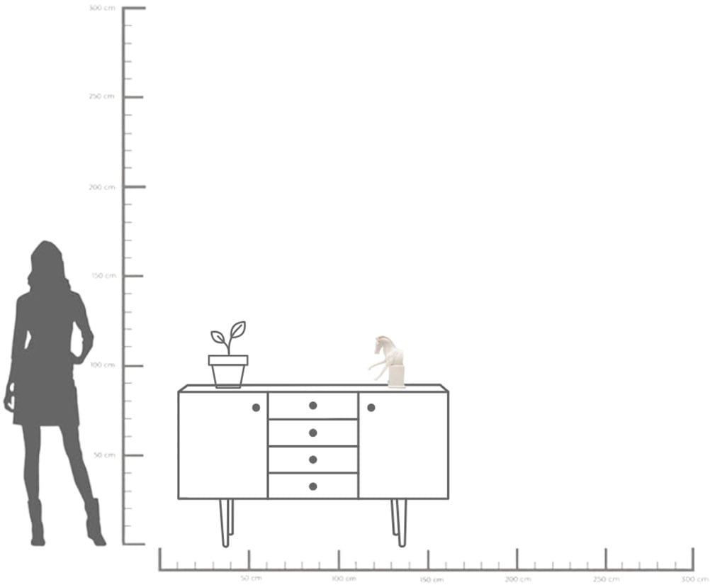 Kare Design Dekoobjekt »Horse Front 28cm«