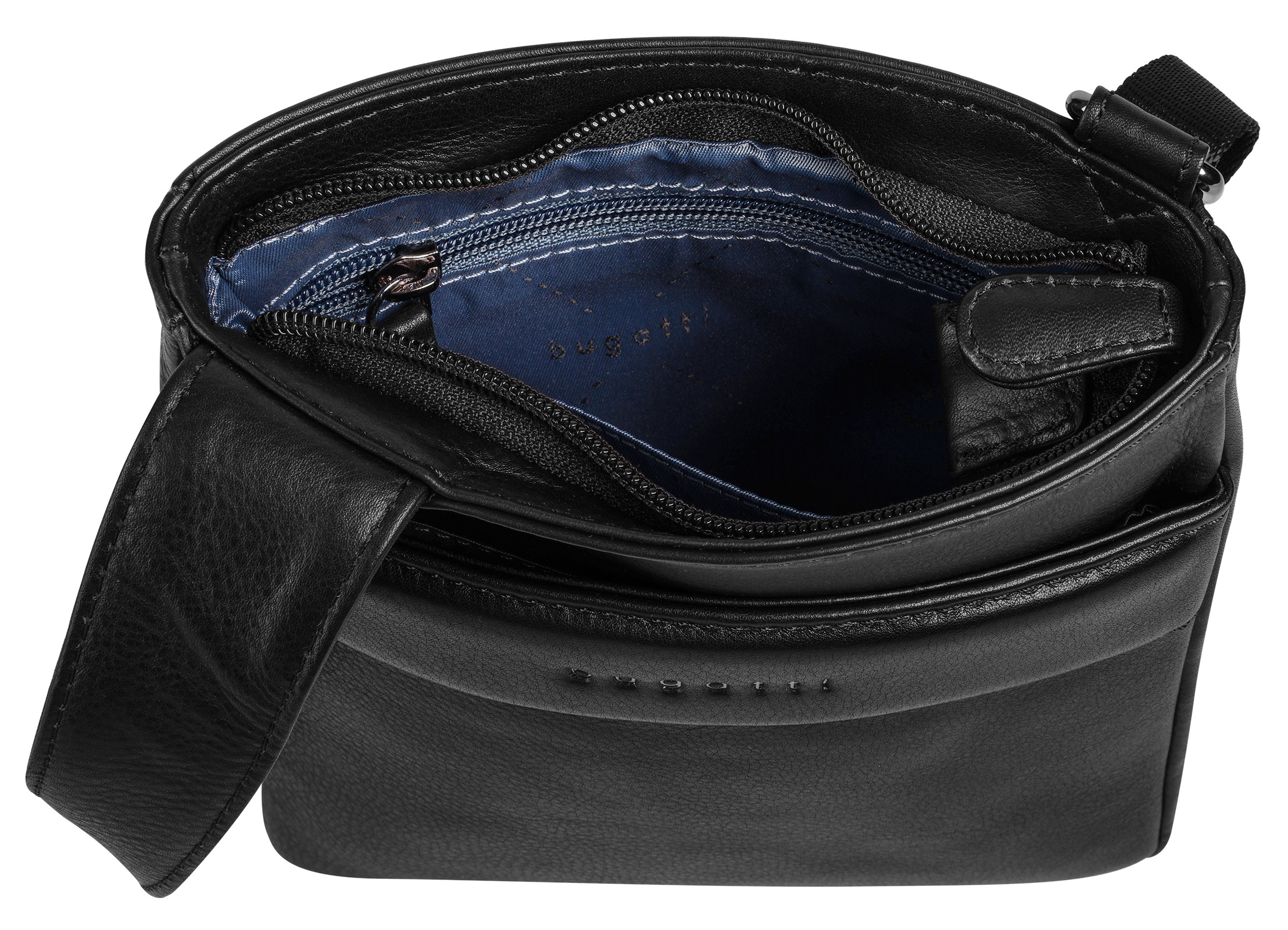 bugatti Umhängetasche »NOME« echt Leder