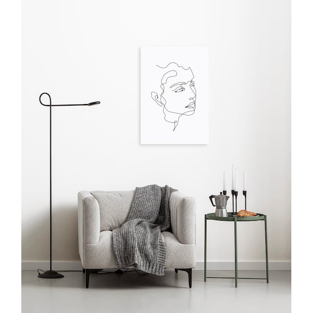 Komar Leinwandbild »Sketch me«, (1 St.), 40x60 cm (Breite x Höhe),  Keilrahmenbild online kaufen | mit 3 Jahren XXL Garantie