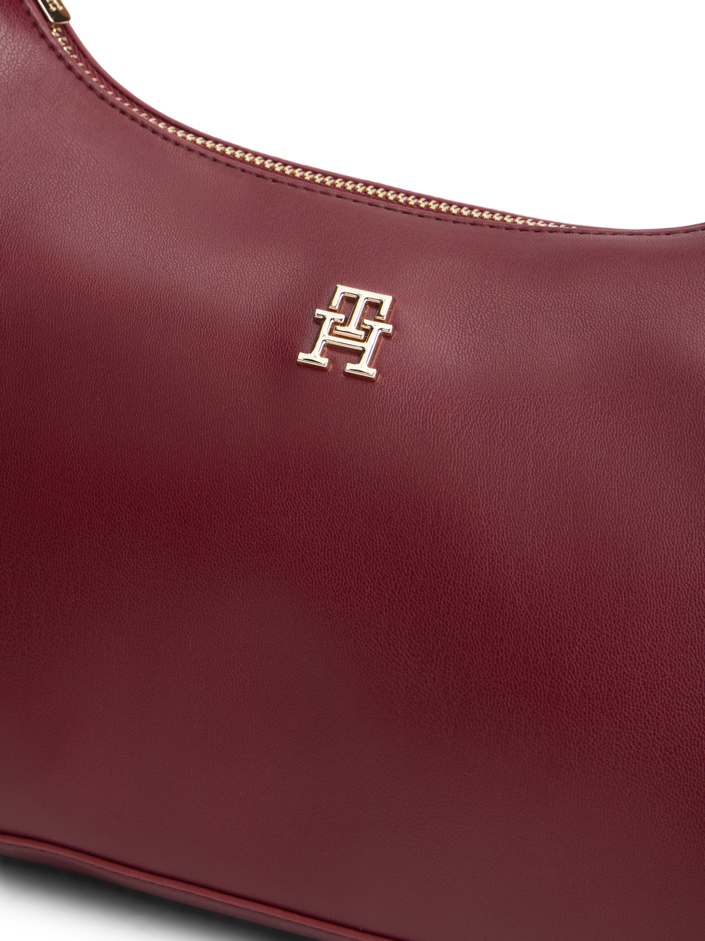 Tommy Hilfiger Schultertasche »TH ESSENTIAL SHOULDER BAG« Damen Umhängetasche, Tragetasche mit edlem TH-Schmucklogo
