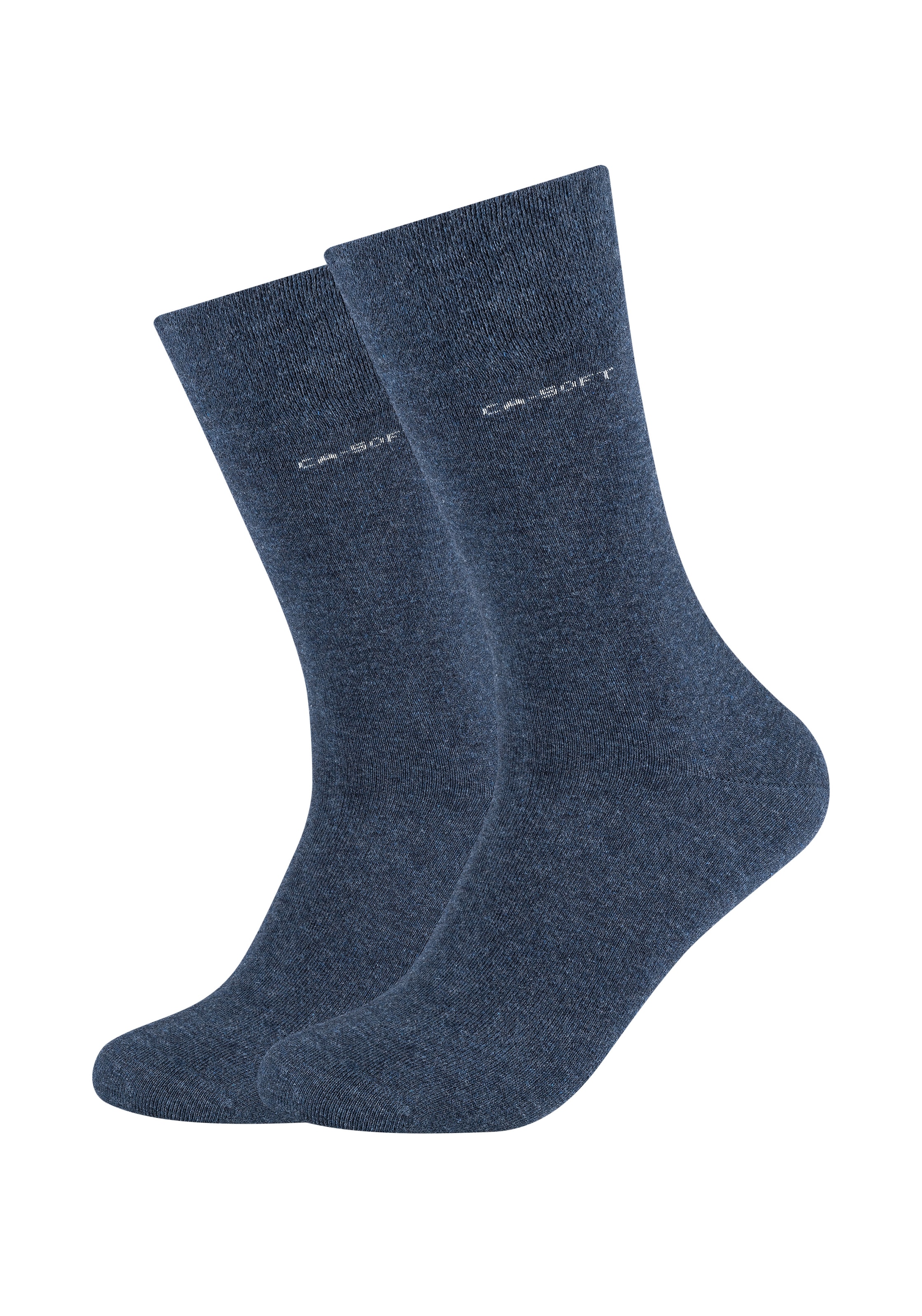 Camano Socken, (4er Pack), mit verstärktem Fersen- und Zehenbereich