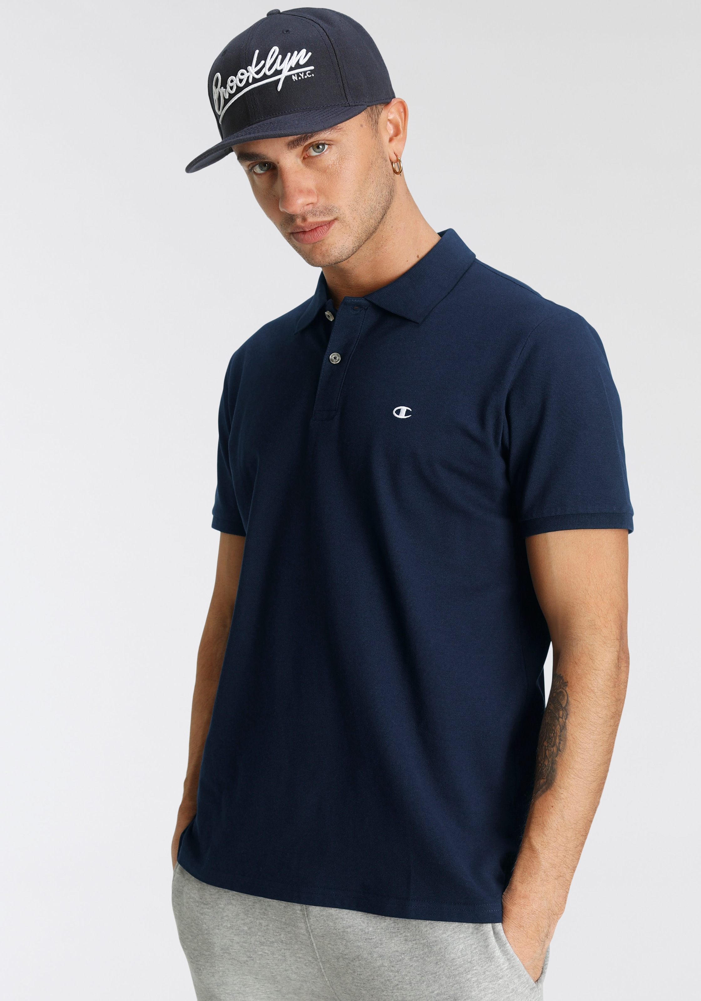 Champion Poloshirt »2 Pack Polo« 2er-Pack, 2 Stk. 2er-Pack, Kurzarm-Design, aus Baumwolle