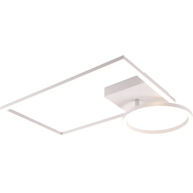 TRIO Leuchten LED Deckenleuchte »VERSO«, 1 flammig-flammig, über  Wandschalter dimmbar, Ring schwenkbar, 4000K, 3100 Lm, 30x50 cm online  kaufen | mit 3 Jahren XXL Garantie