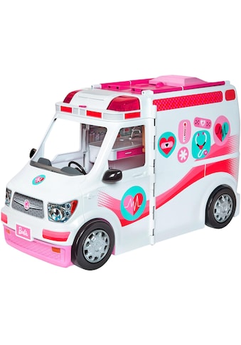 Barbie Puppen Fahrzeug »Krankenwagen 2-in-1 Spielset«, mit Licht & Geräuschen kaufen