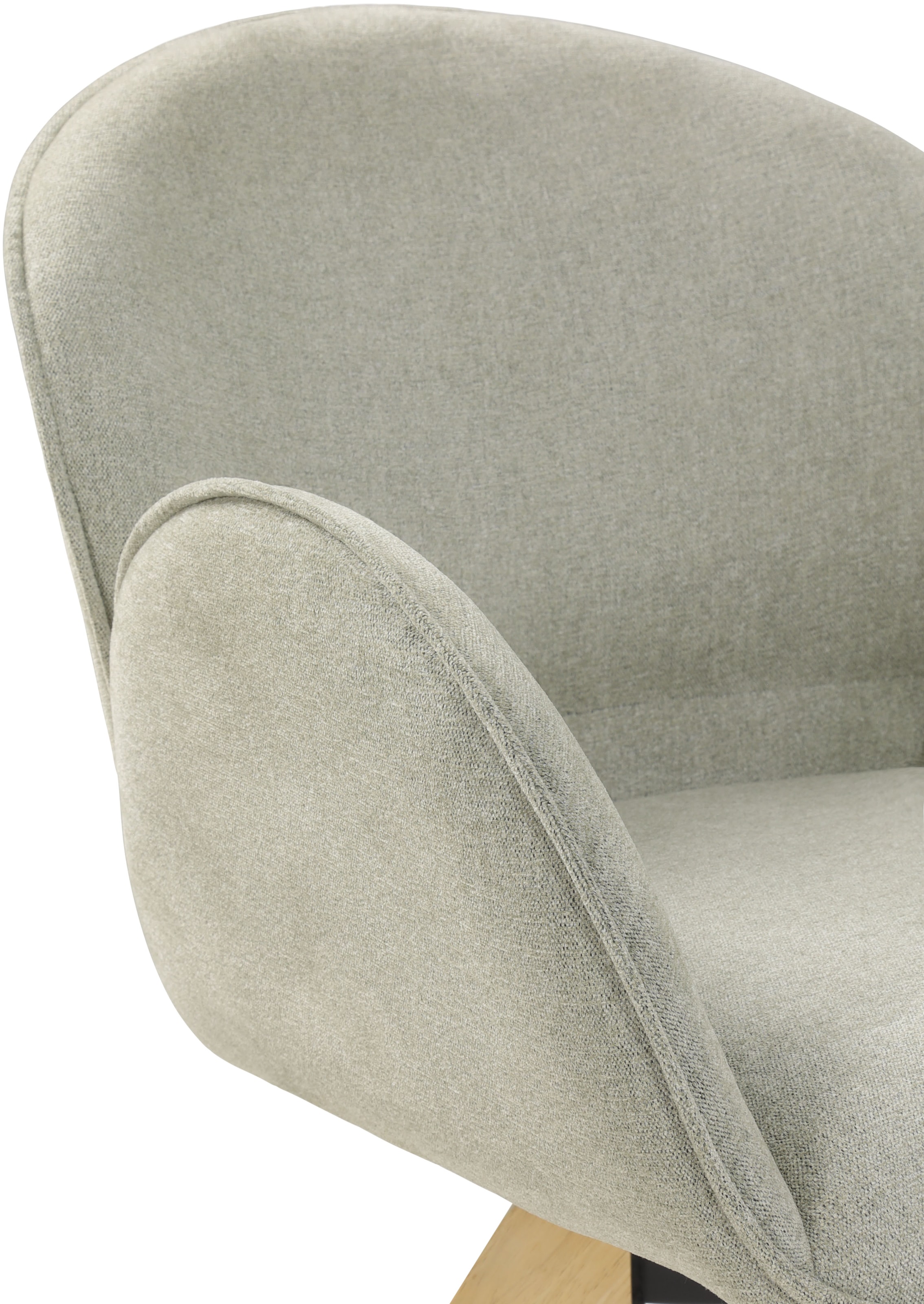 TOM TAILOR HOME Armlehnstuhl »WINGS ARMCHAIR« (Set) 2 Stk.mit Armlehnen, drehbar, Rückholfunktion, Massivholzgestell