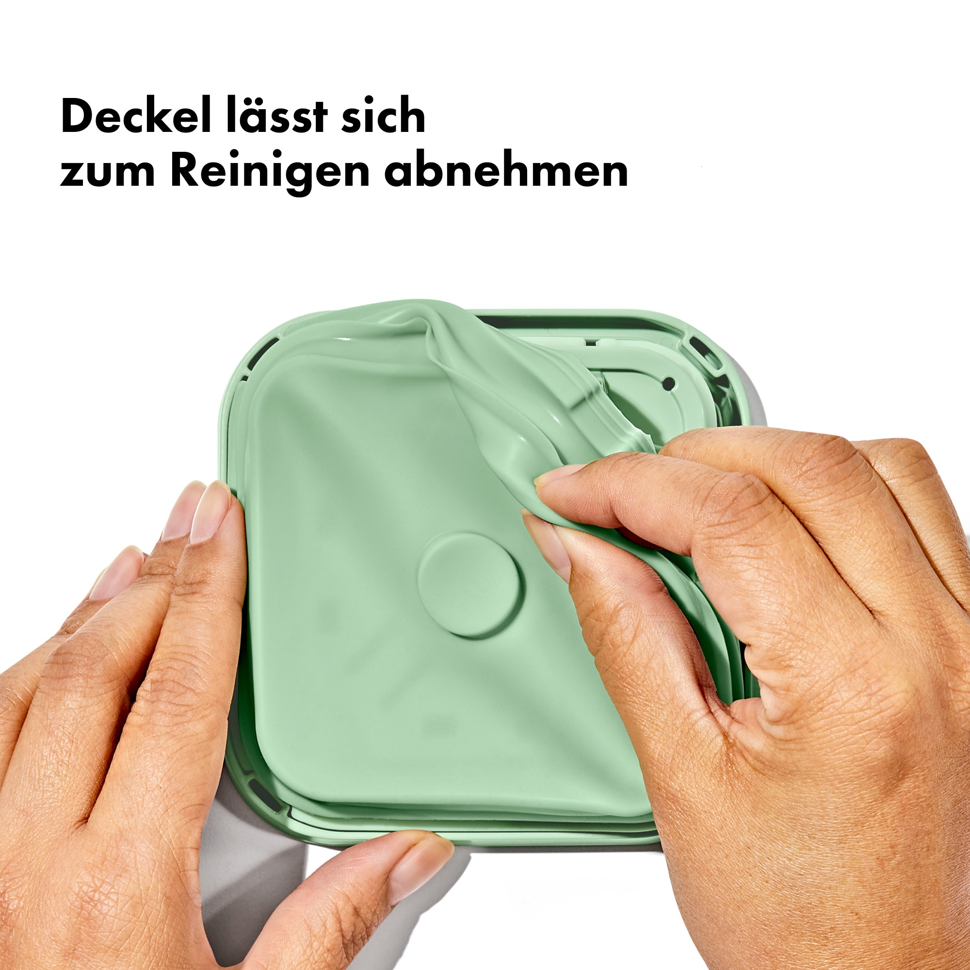 OXO Good Grips Aufbewahrungssystem »3-Piece POP Container Set with Mini Scoops - Limited Edition Pistachio« Set, 5 tlg. tlg. Langlebig, spülmaschinenfest und vielseitig einsetzbar