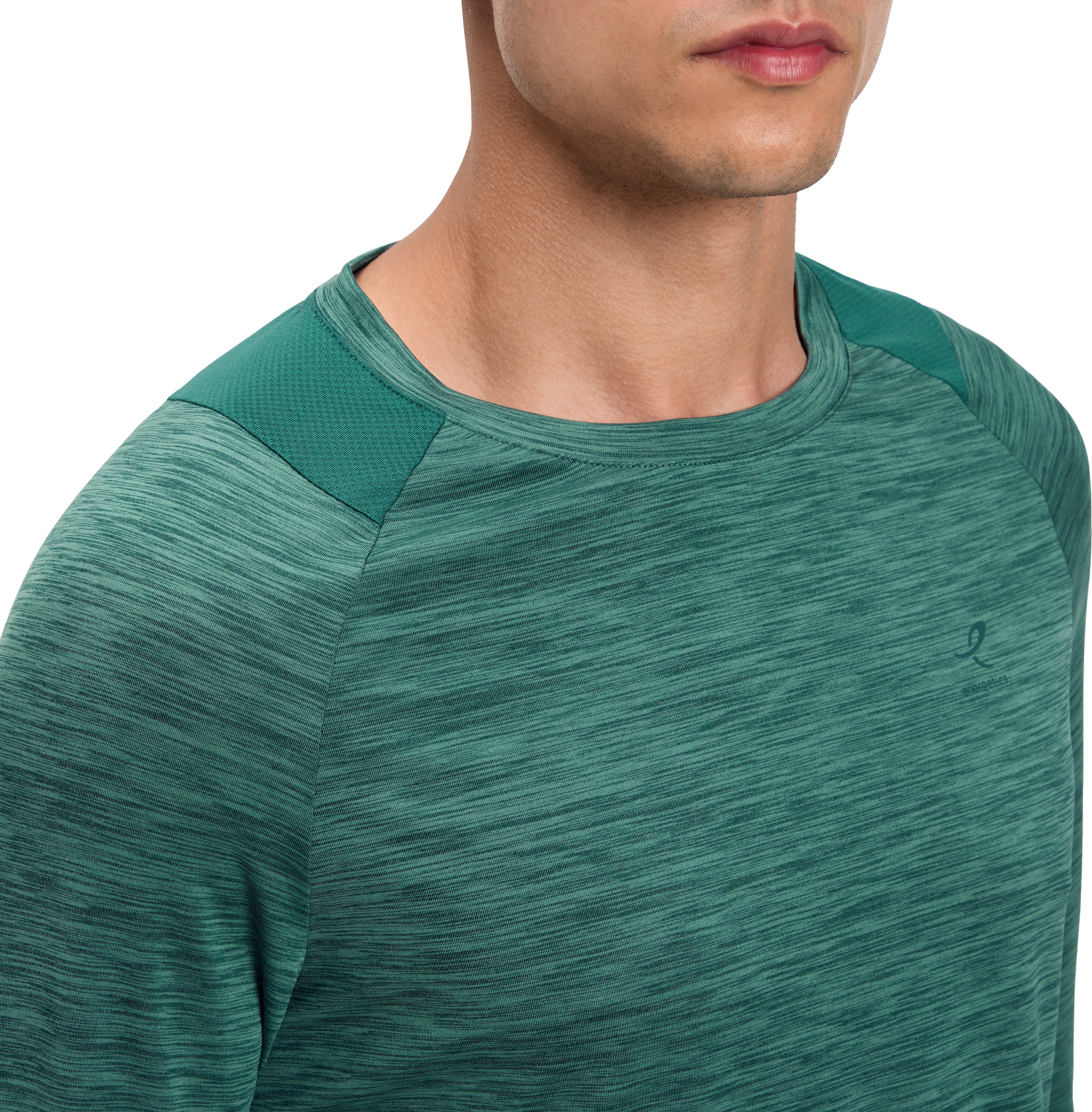Energetics Laufshirt »HE.-LANGARMSHIRT AILO LS M« Langarm, elastisches Material, atmungsaktive Mesheinsätze