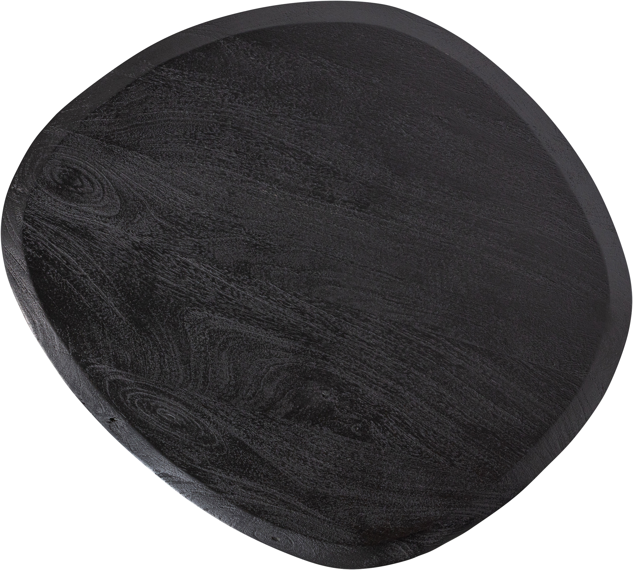 WOOOD Couchtisch »Posture aus Mangoholz mit abgeflachter Tischkante 70x63x42 cm« Tragkraft 15 kg, Standfuß Ø 15–32 cm geschlossen, Plattendicke 3 cm