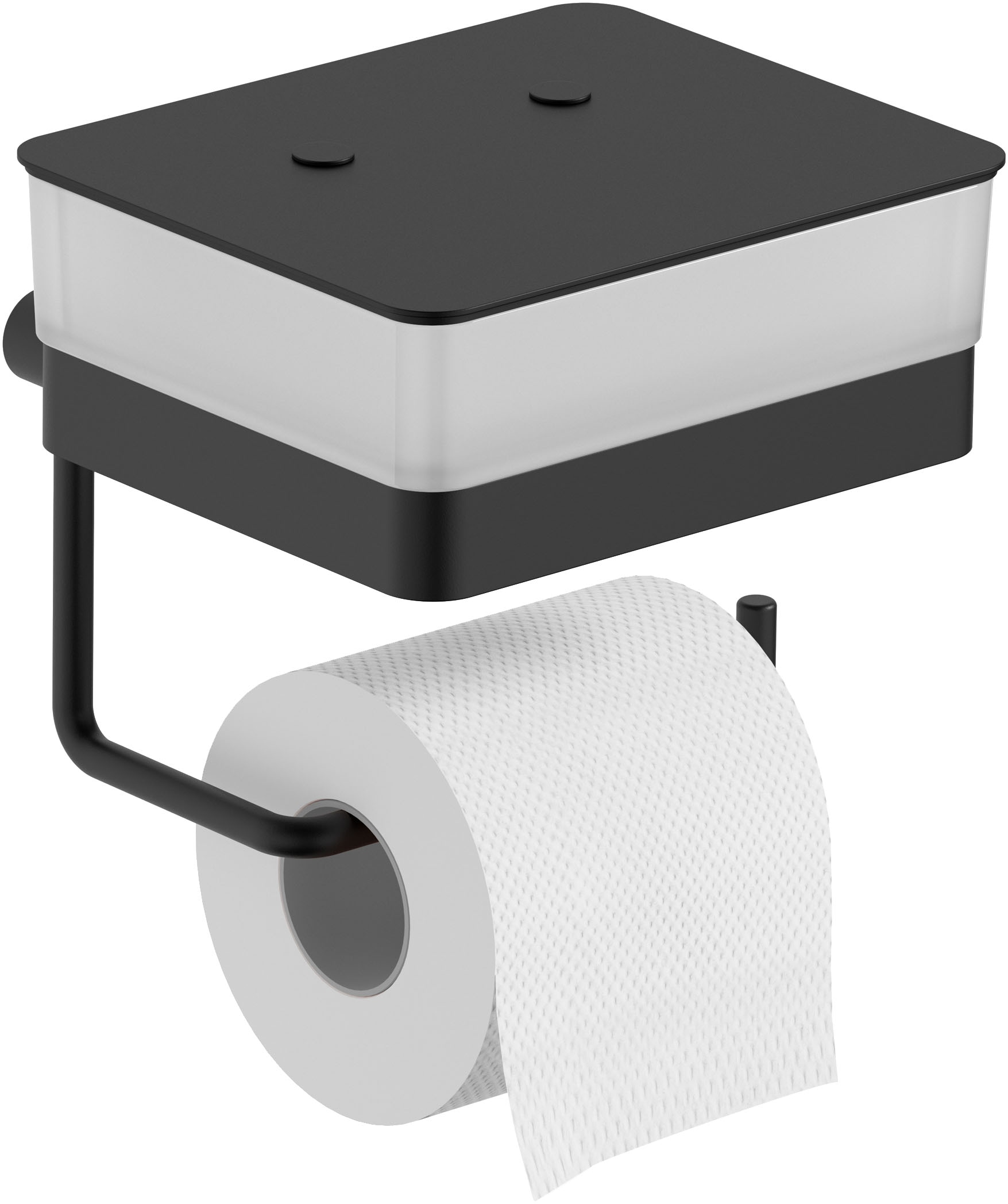 Feuchttücherbox »WC-Duo«, mit WC-Rollen Halter