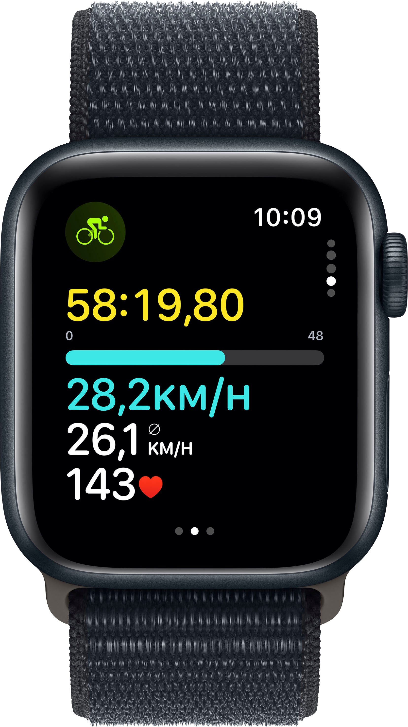 Apple Smartwatch »Watch SE GPS 40 mm Aluminium + Cellular M/L«, (Watch OS 10 Sport Loop)